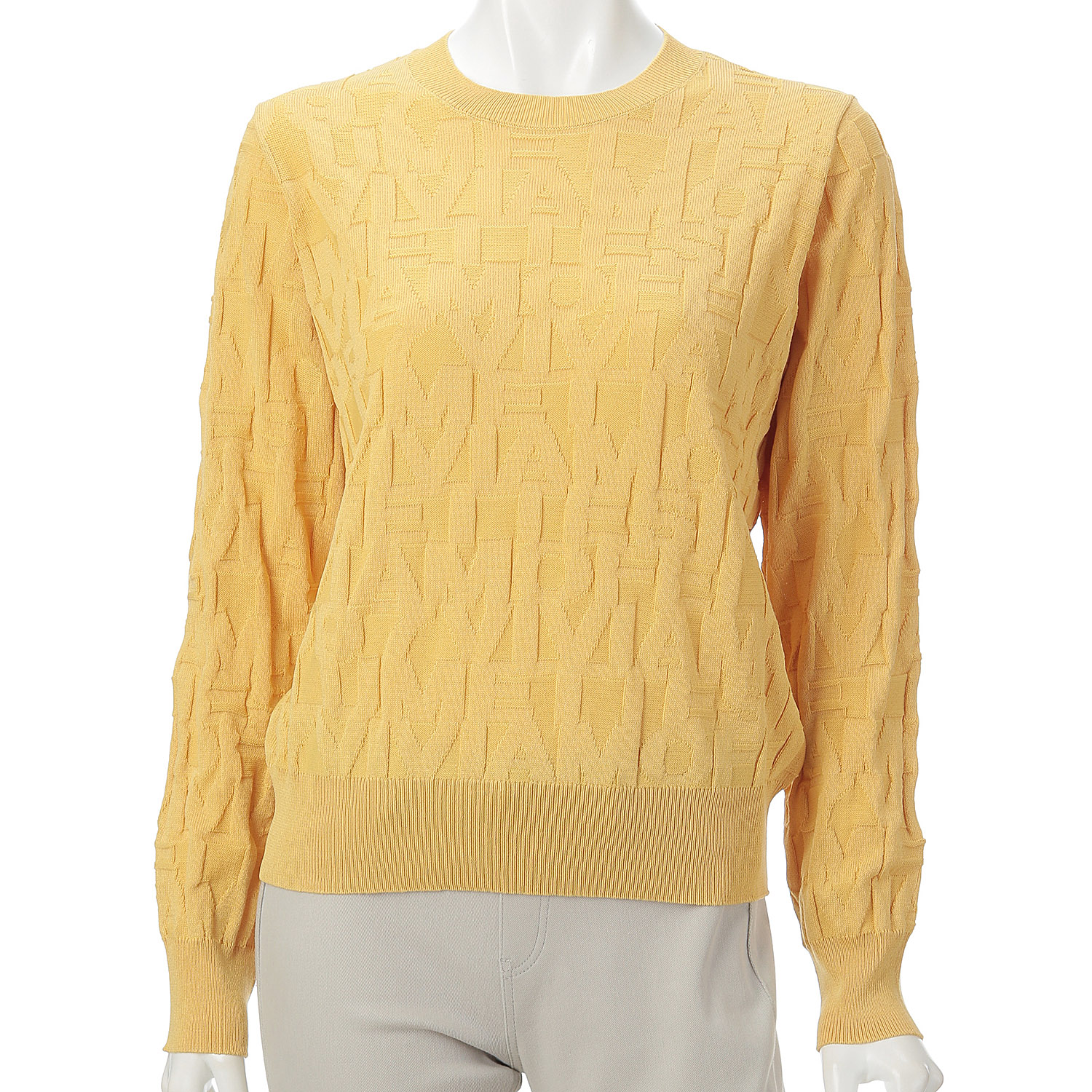 オリジナルロゴジャカードニット - 画像6