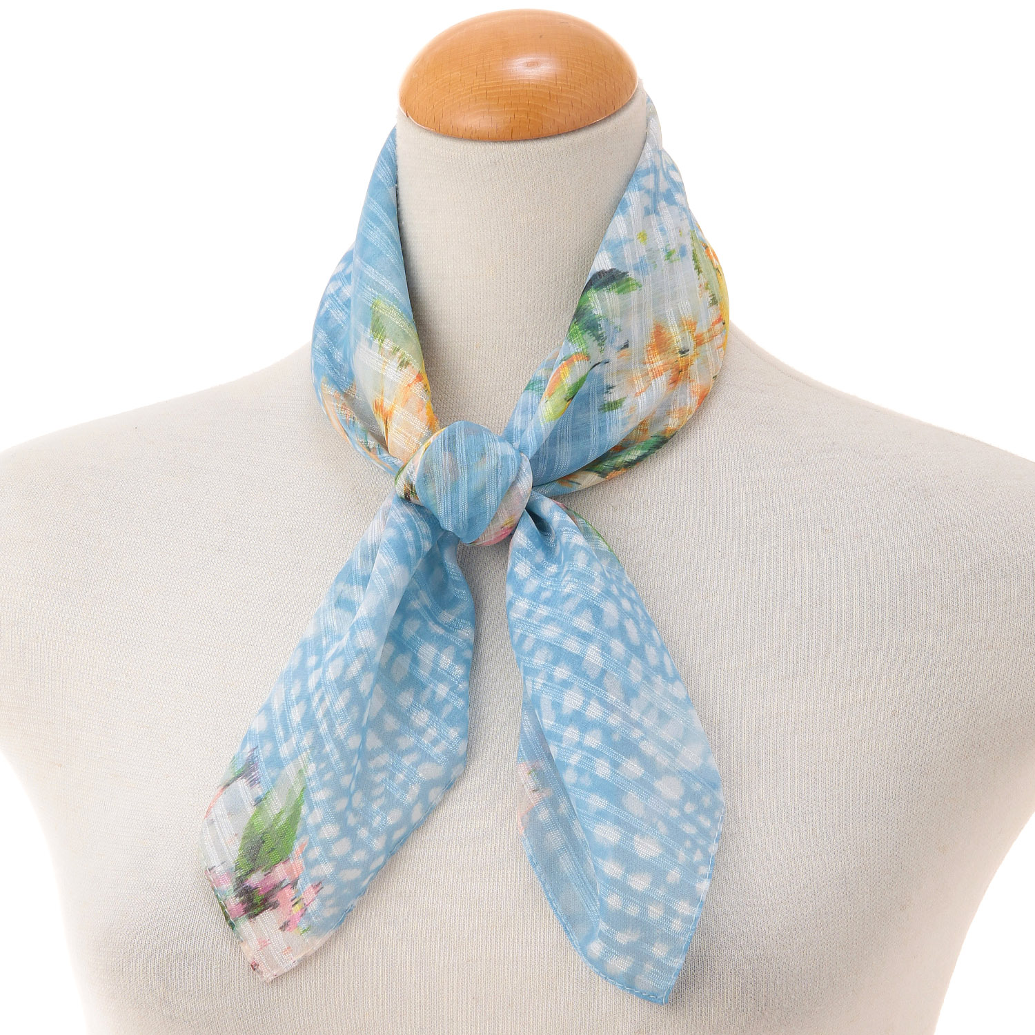 イタリア製スカーフ 60×60 - 画像4