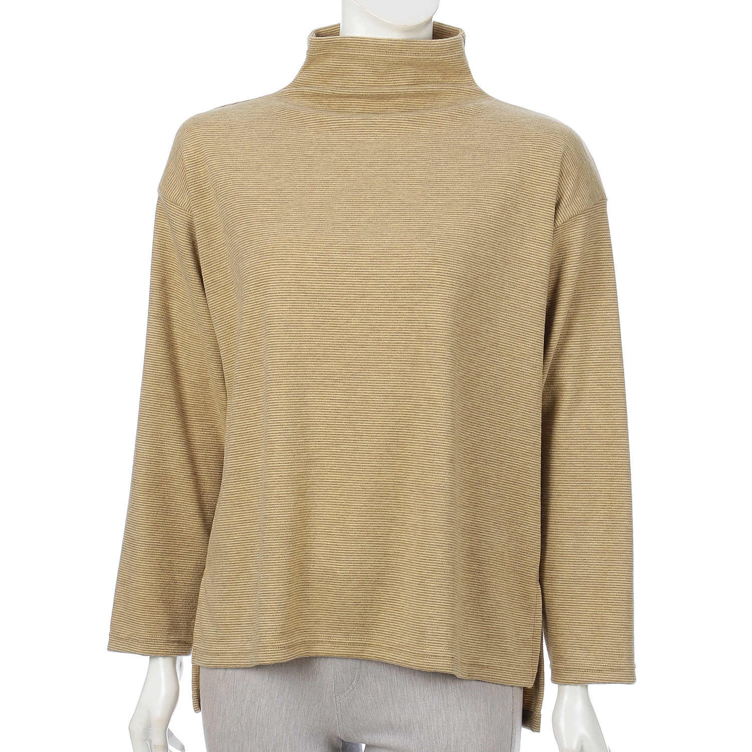 細ボーダープルオーバー - 画像3