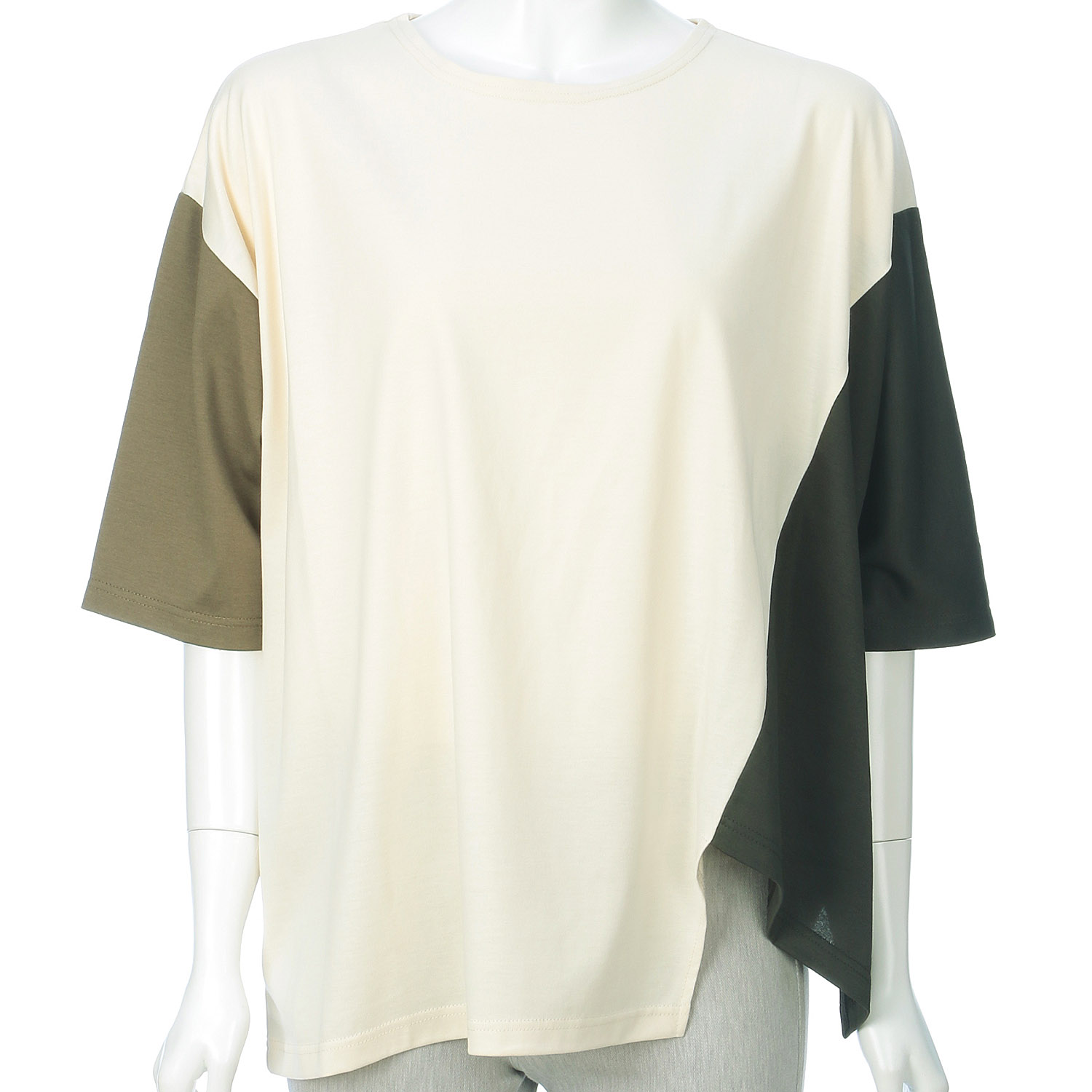 配色切替プルオーバー - 画像2