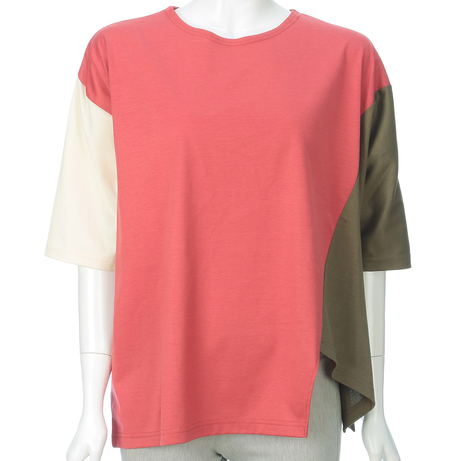 配色切替プルオーバー - 画像1