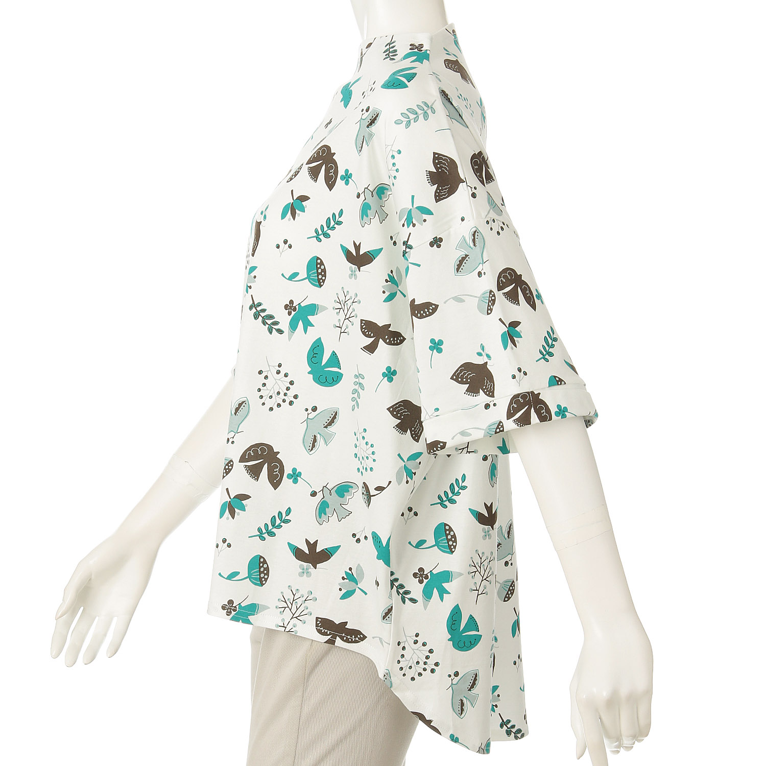 バードプリントプルオーバー - 画像2