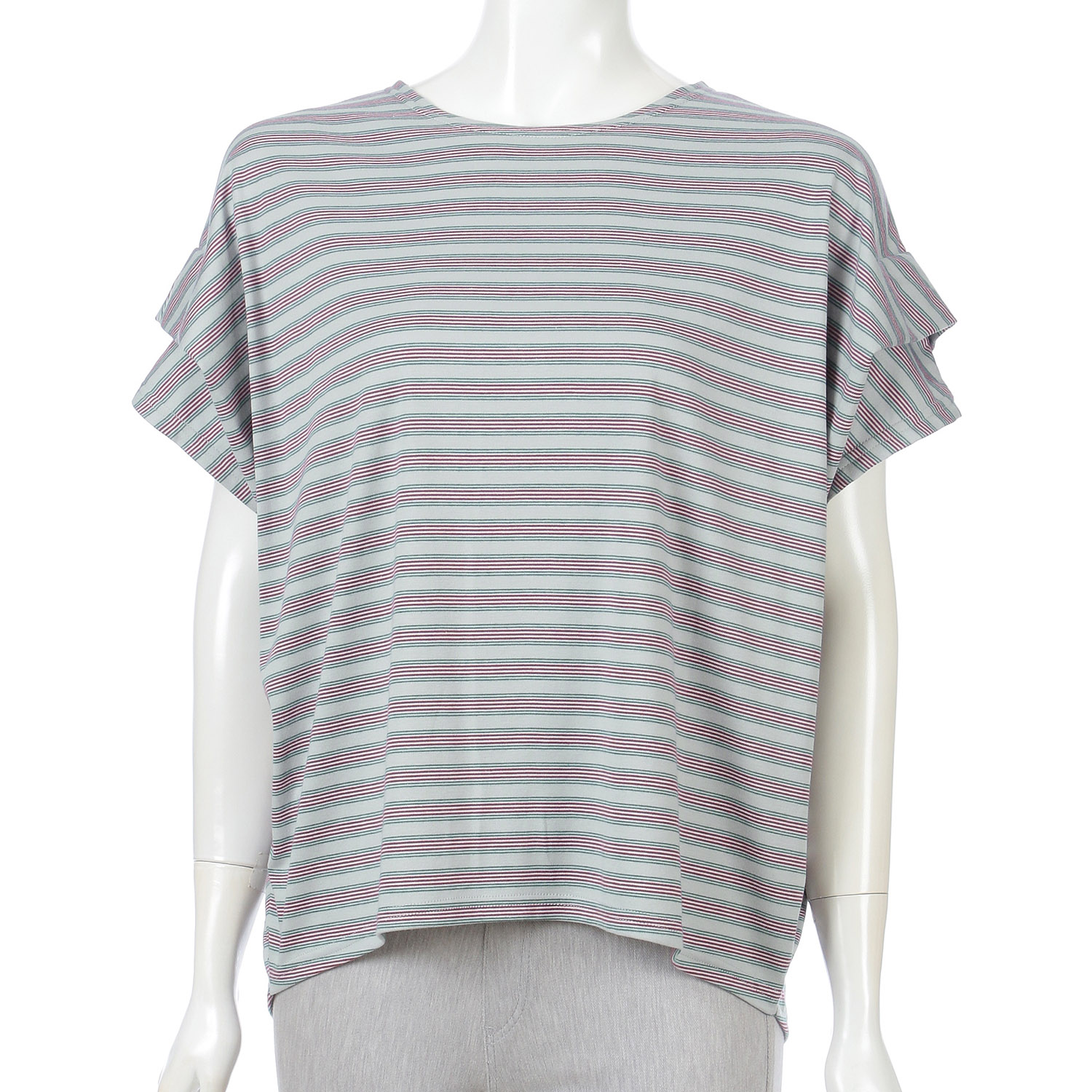 袖タックプルオーバー