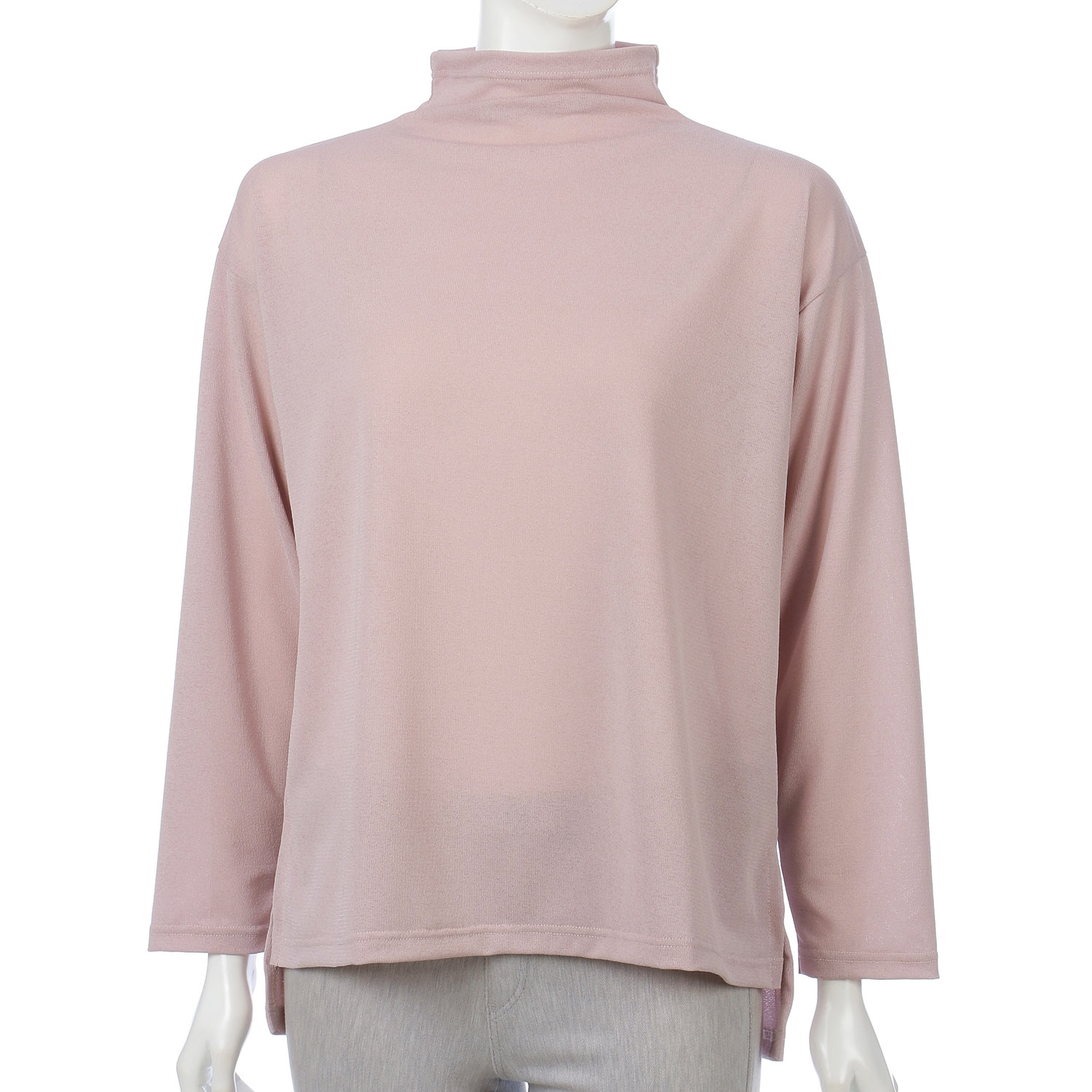 ボトルネックプルオーバー