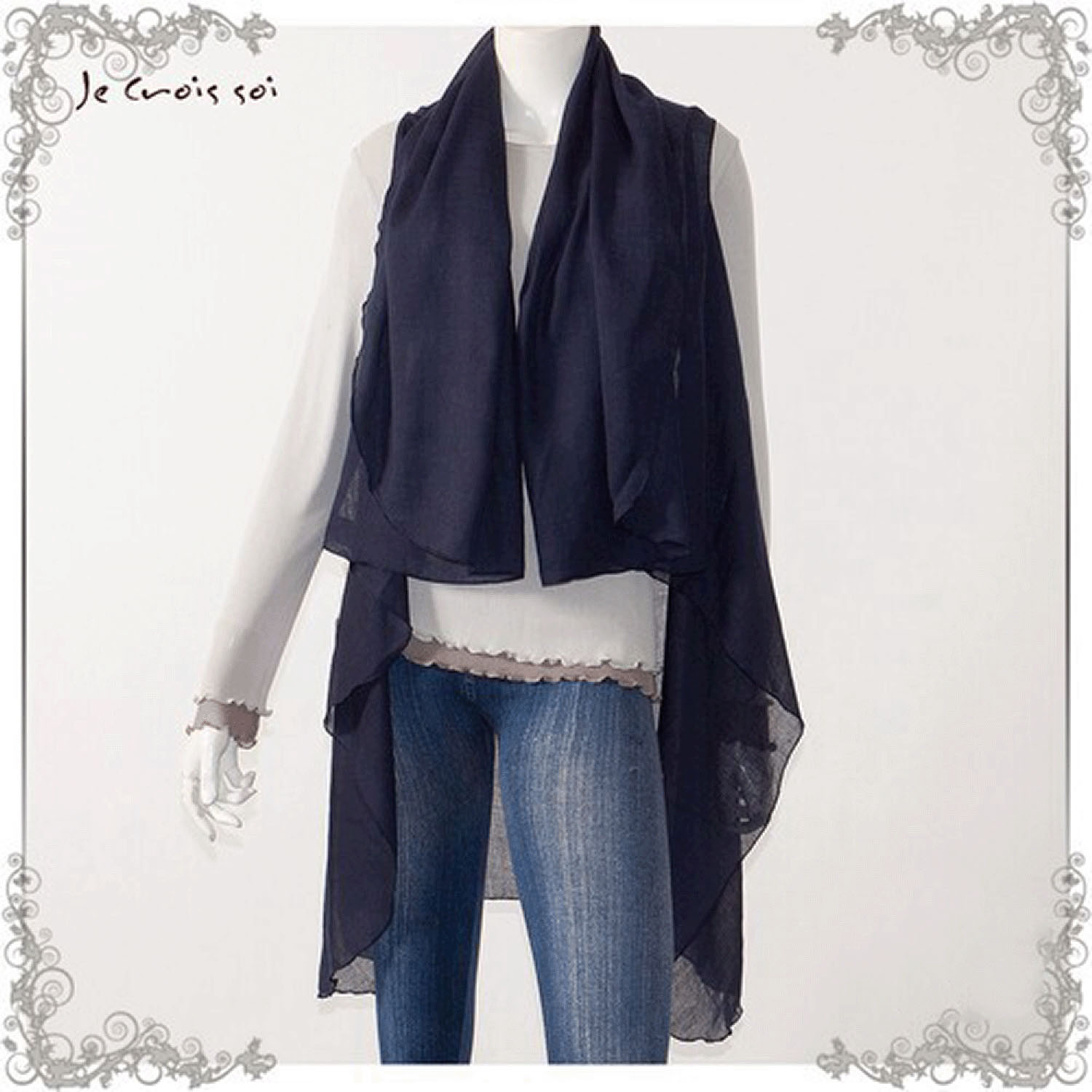 2WAY大判ストール - 画像2