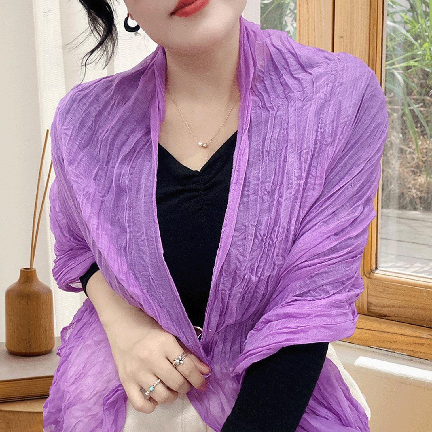 クシュクシュカラーストール - 画像12