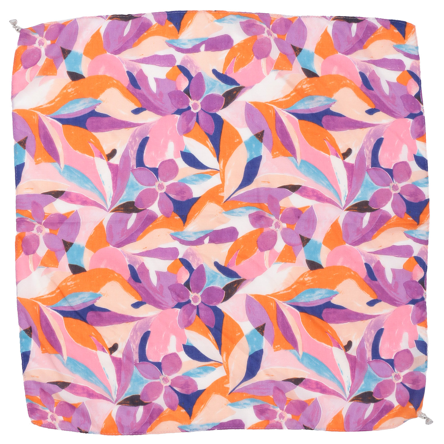 マグネット付きスカーフ 幾何柄 - 画像4