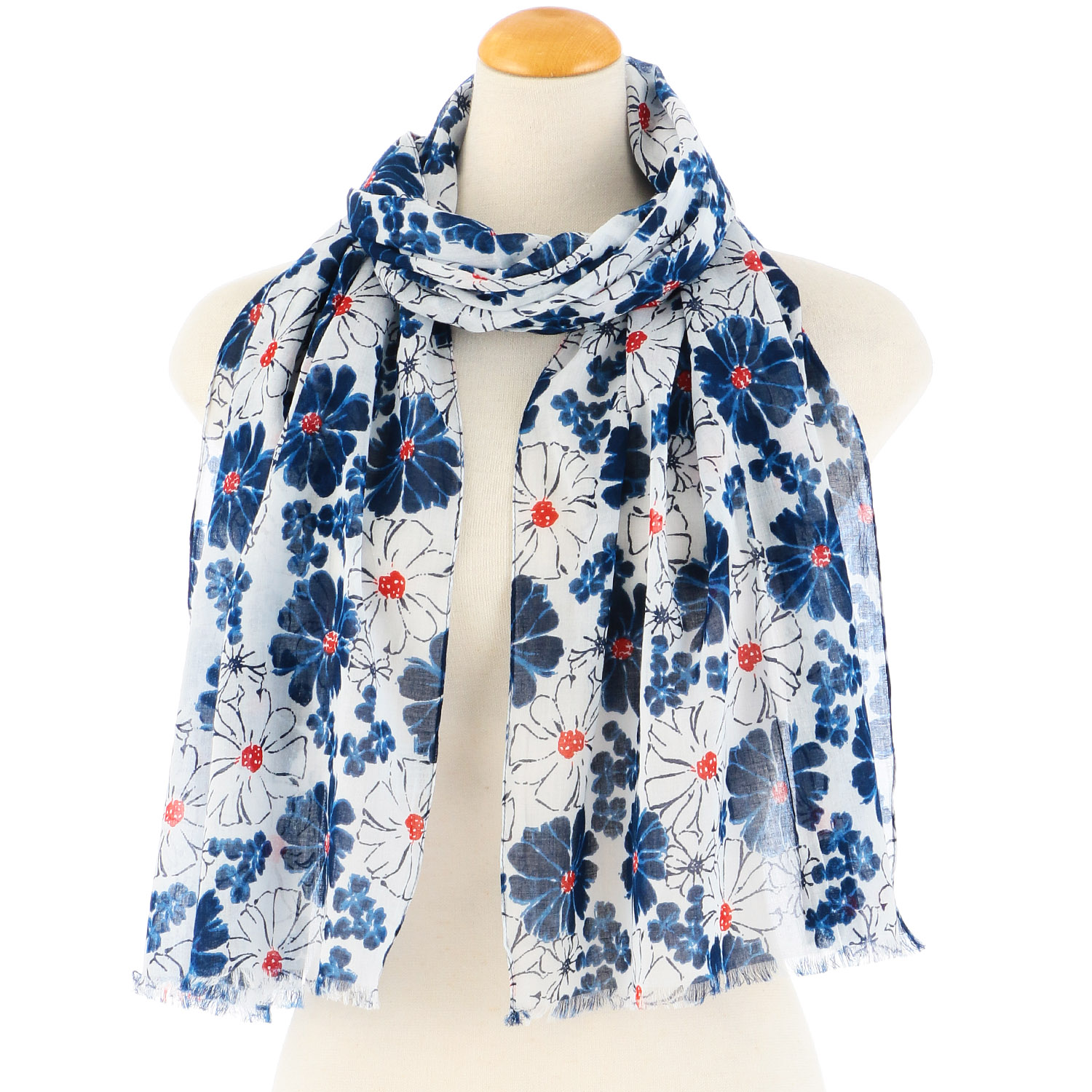 インド製 コットンプリントストール - 画像15