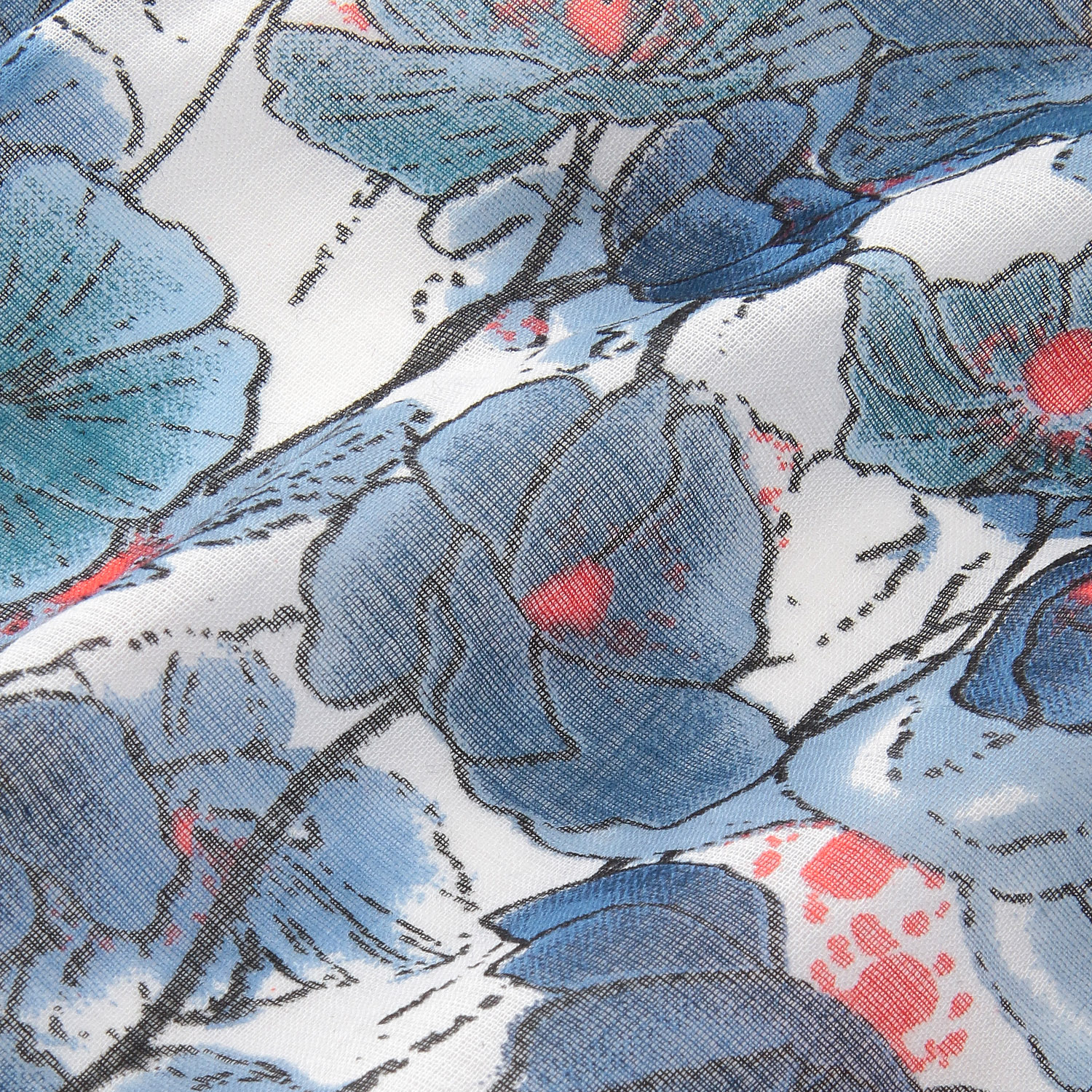 インド製 コットンプリントストール - 画像3