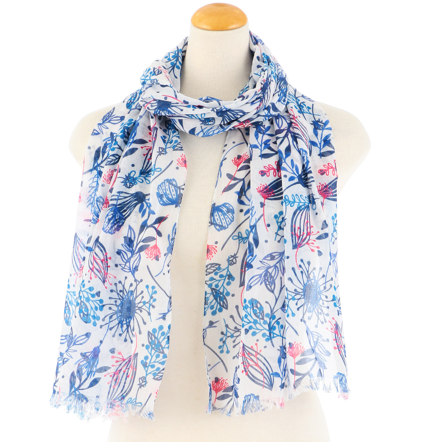 インド製 コットンプリントストール - 画像4