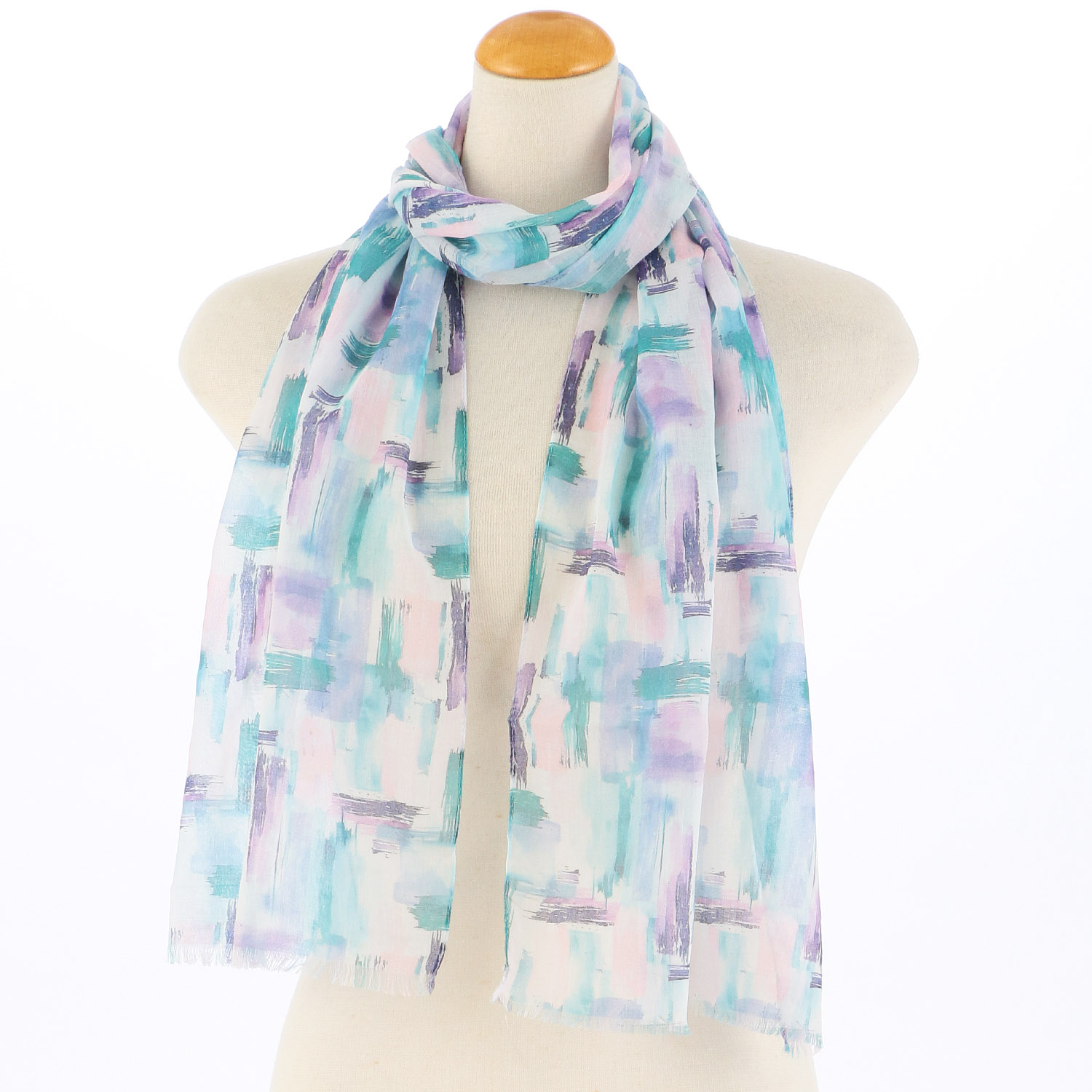 インド製 コットンストール 手書きチェック - 画像5