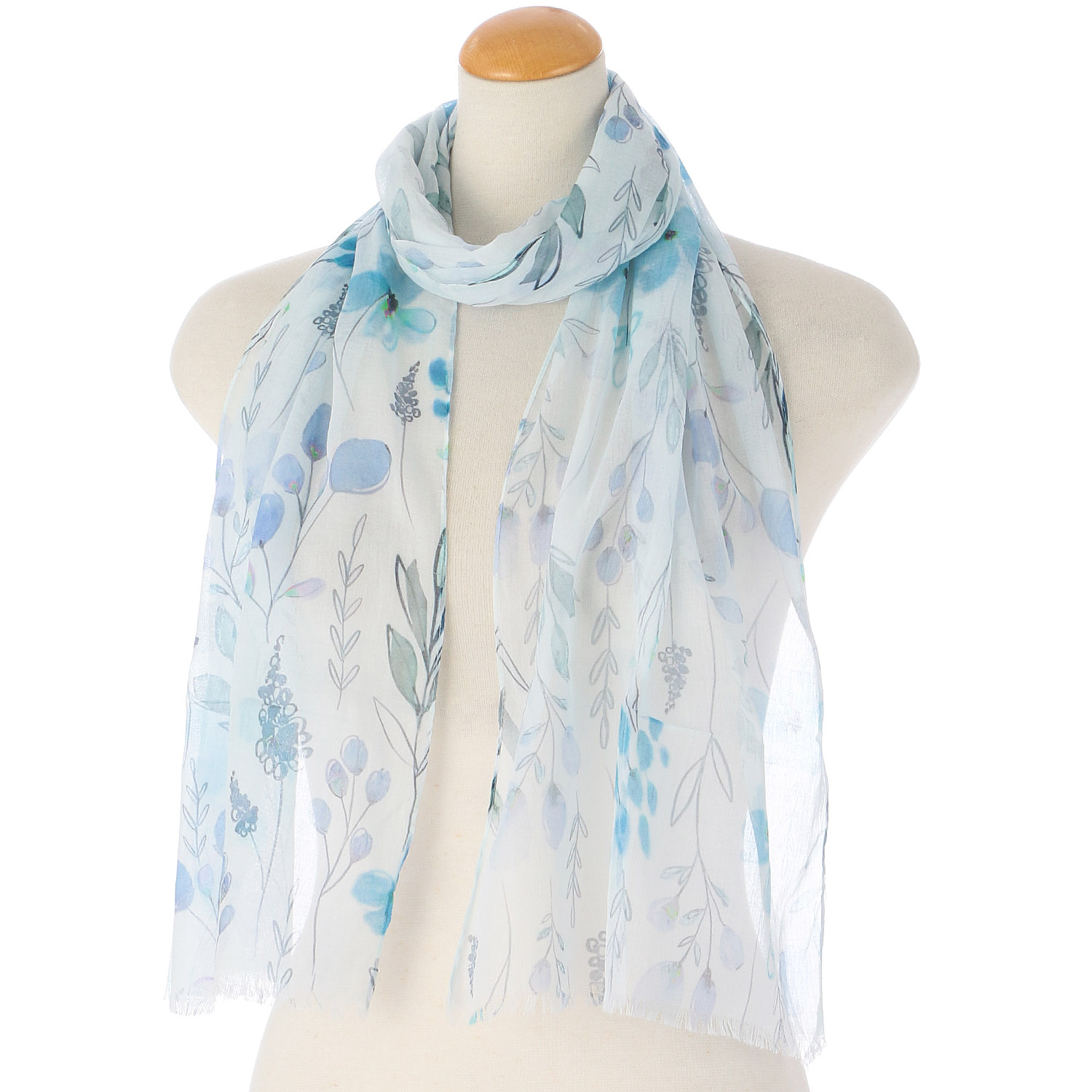 インド製 コットンストール 花柄 - 画像6