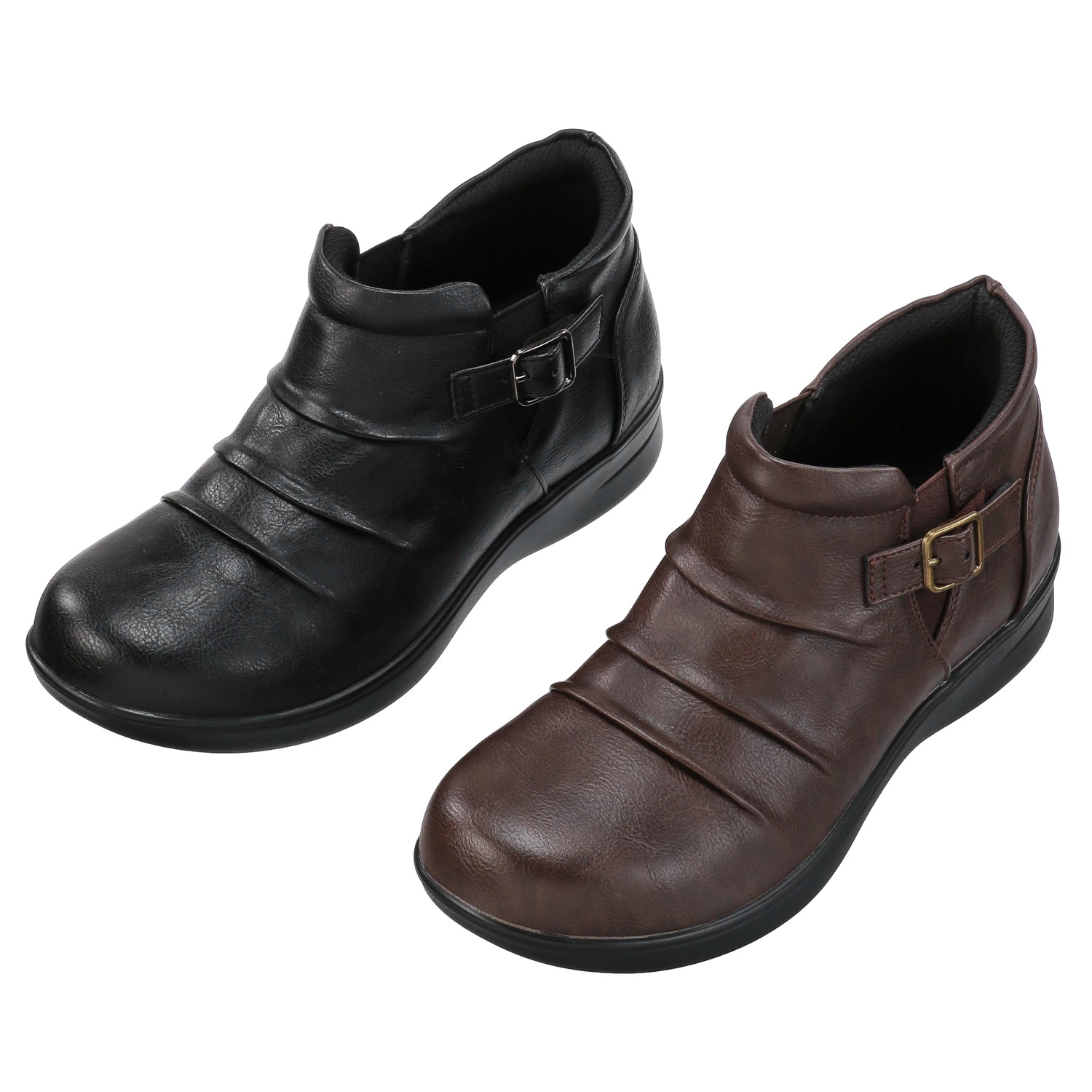 【防水・防滑】beauth ショートブーツ BT－333 - 画像1