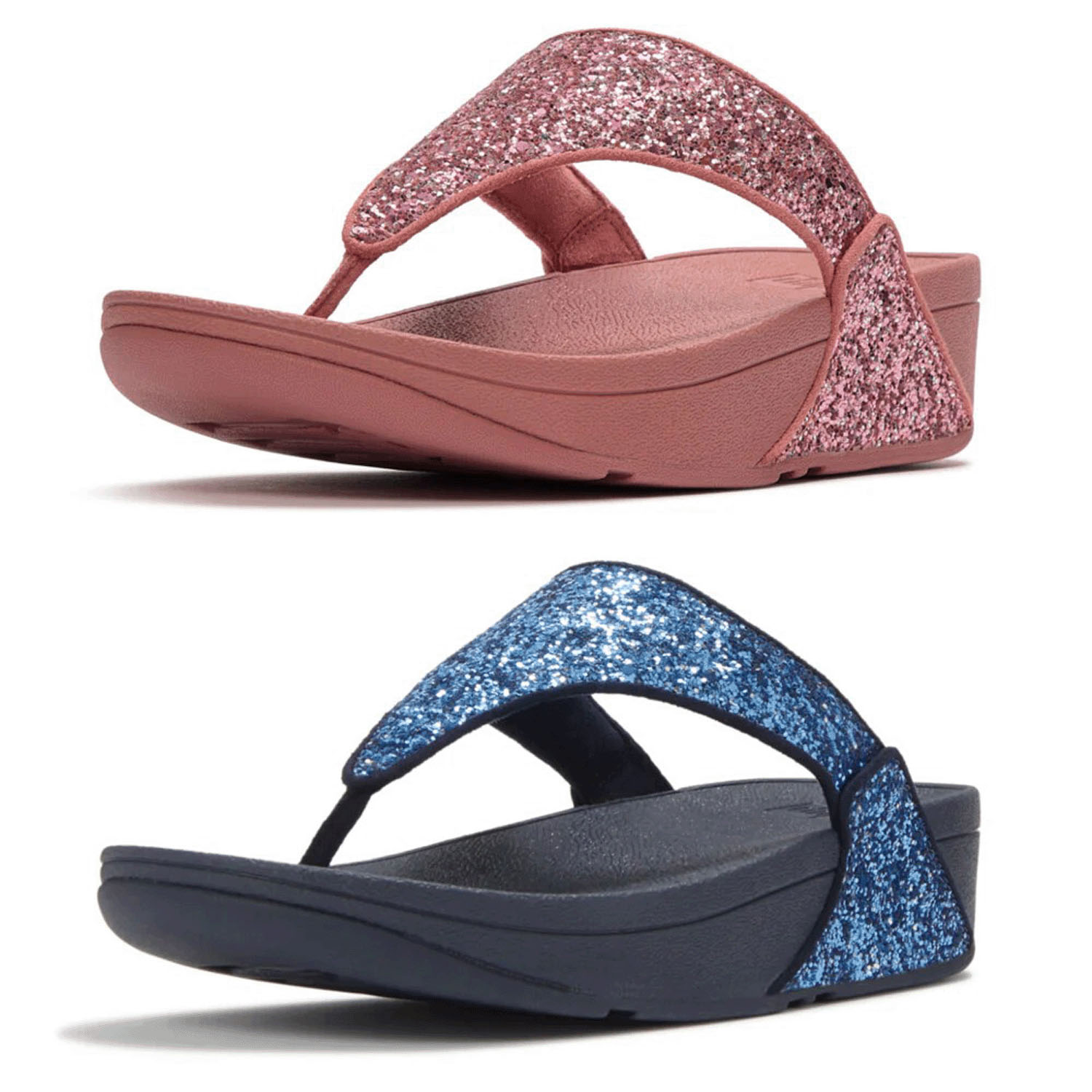 【fitflop】LULU マルチトーナル グリッター トゥポストサンダル - 画像1