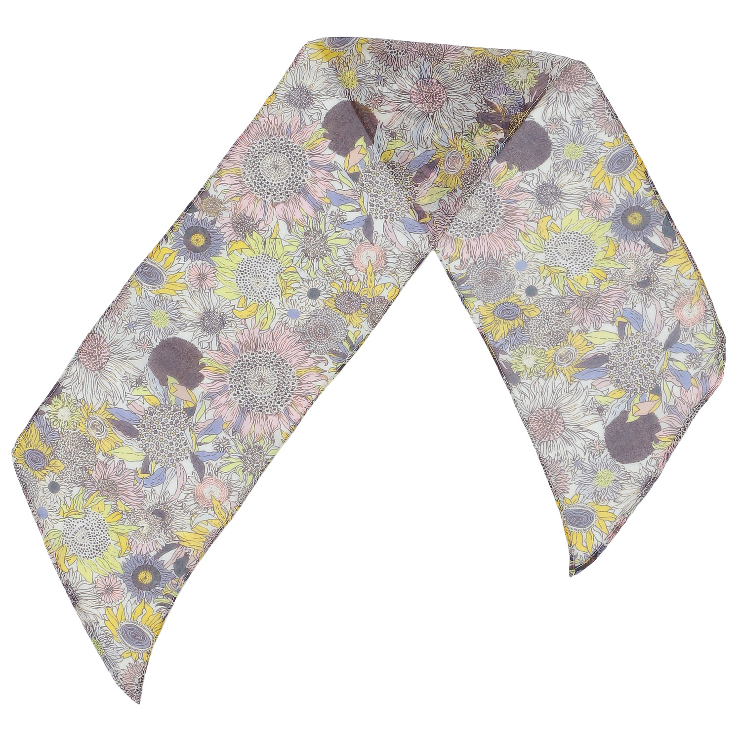 ヒマワリ剣先ストール - 画像4