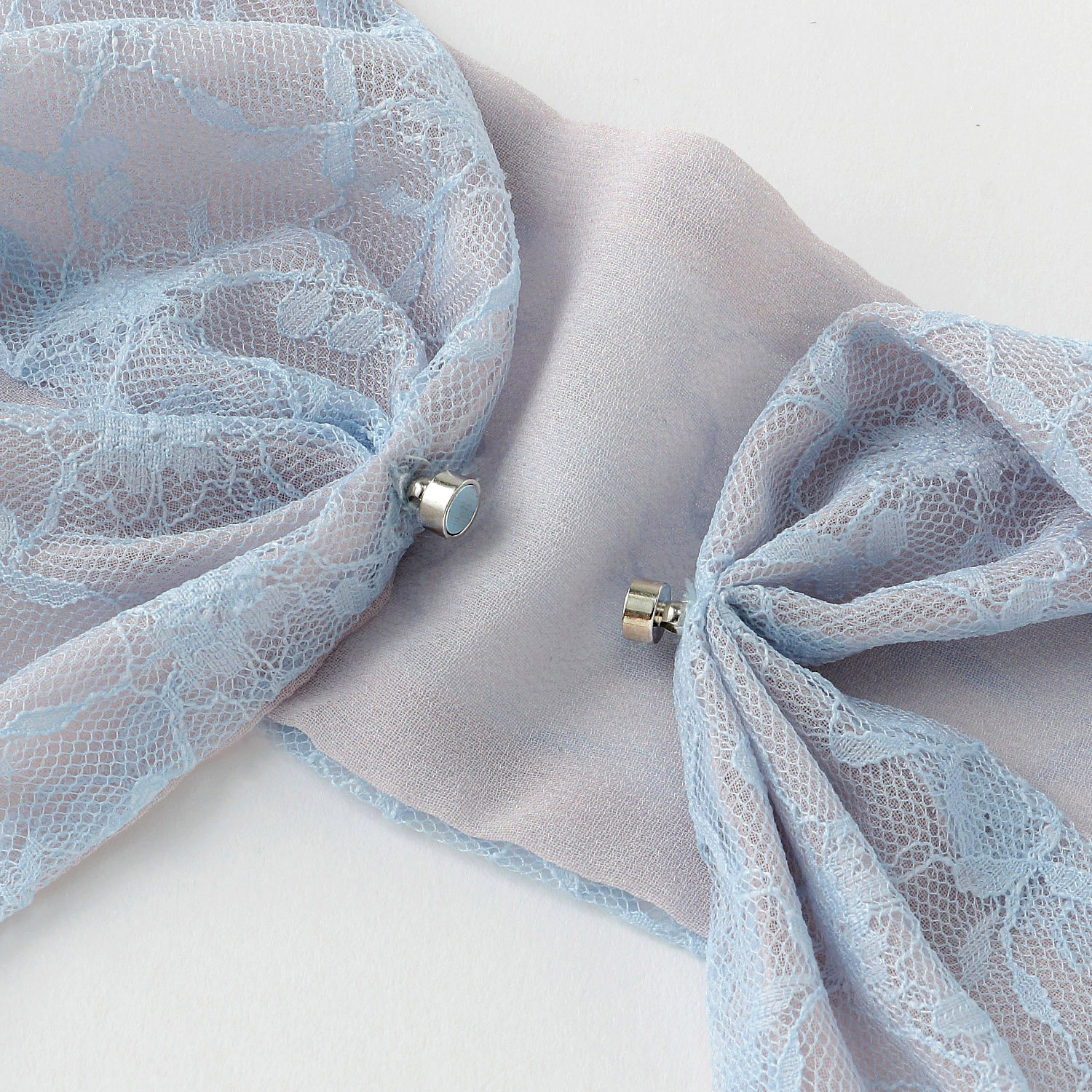 マグネット付接触冷感レーススカーフ - 画像6