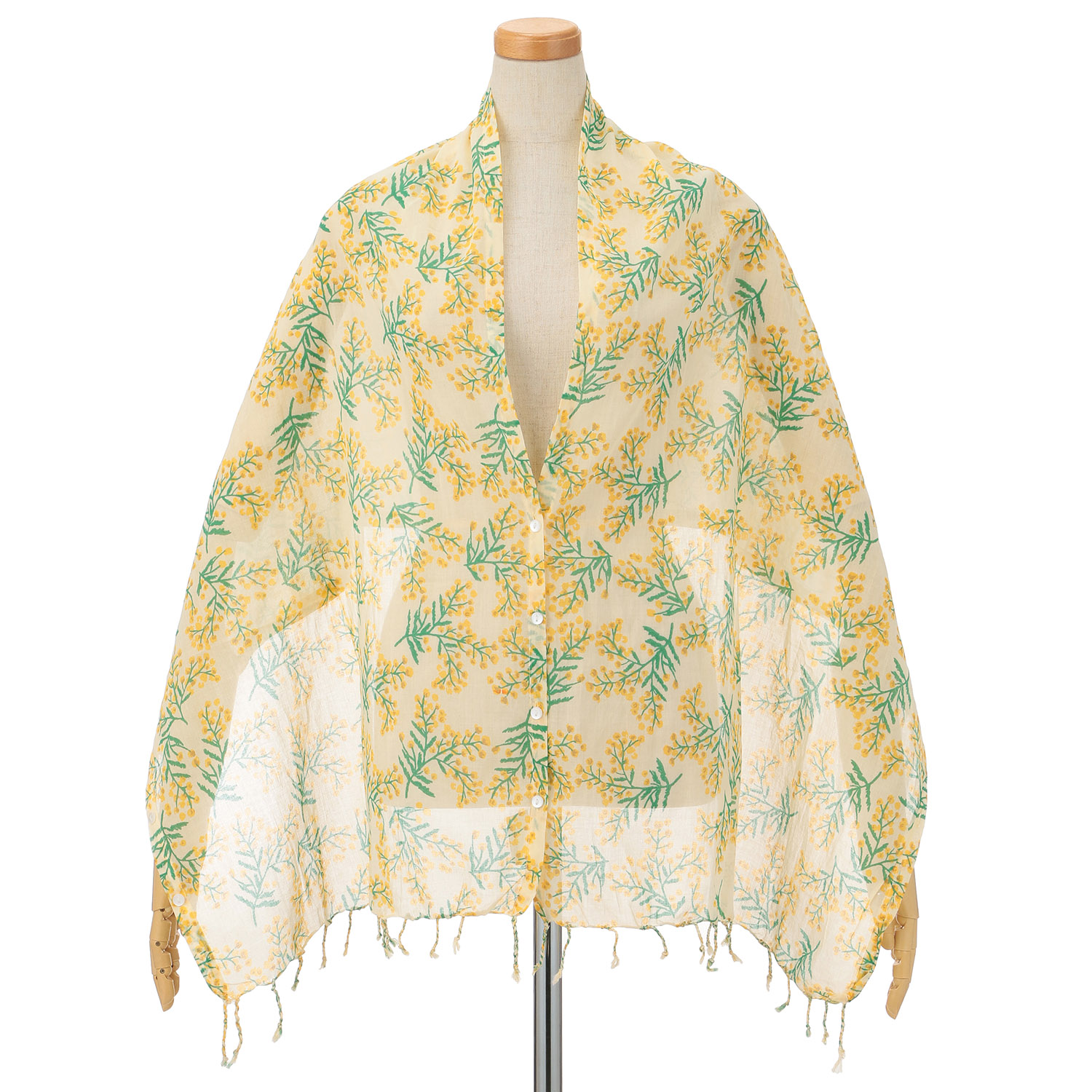 ミモザ3WAYコットンストール - 画像3