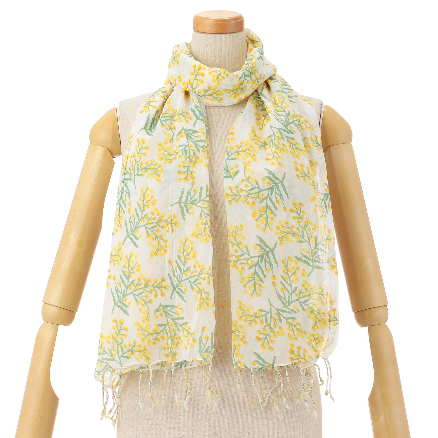 ミモザ3WAYコットンストール - 画像1