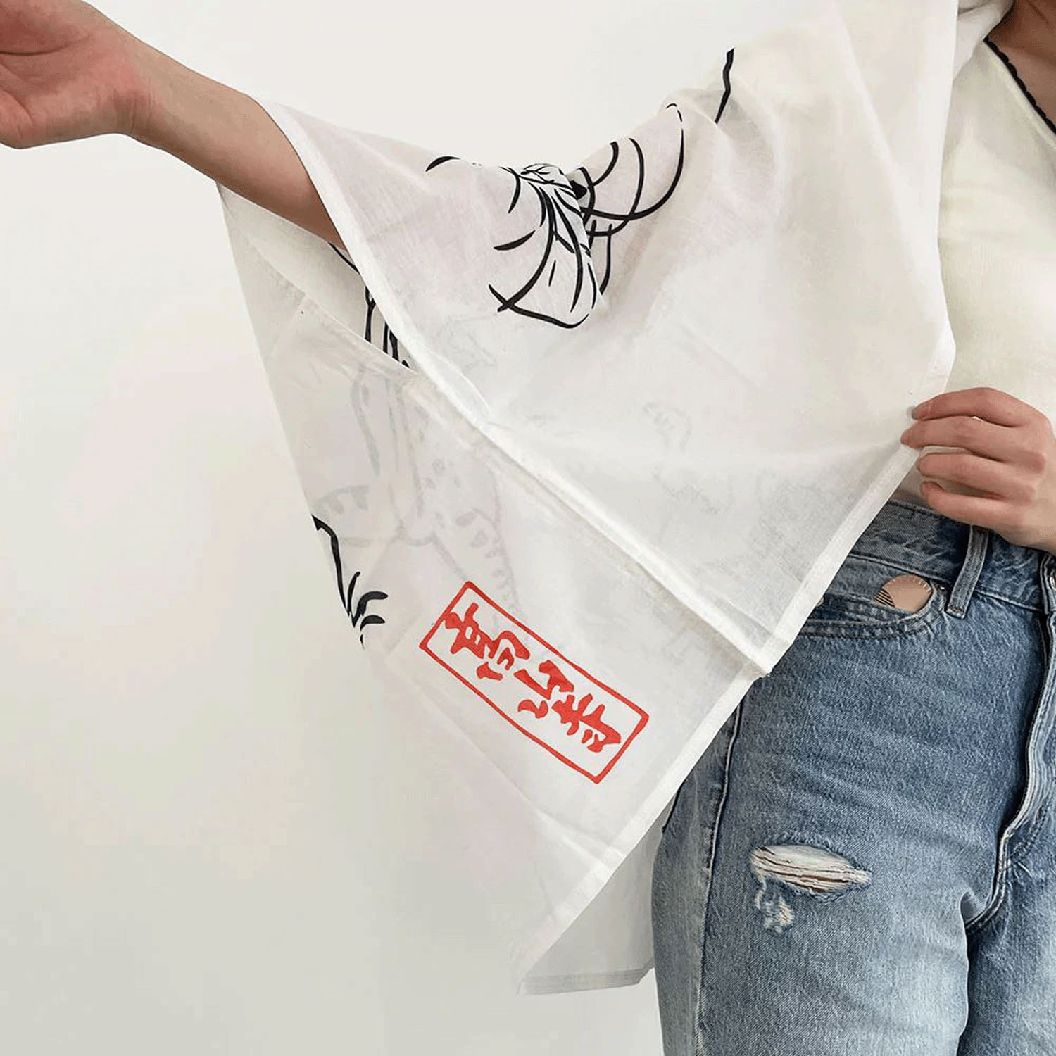 インド製 アートケープボレロ - 画像12