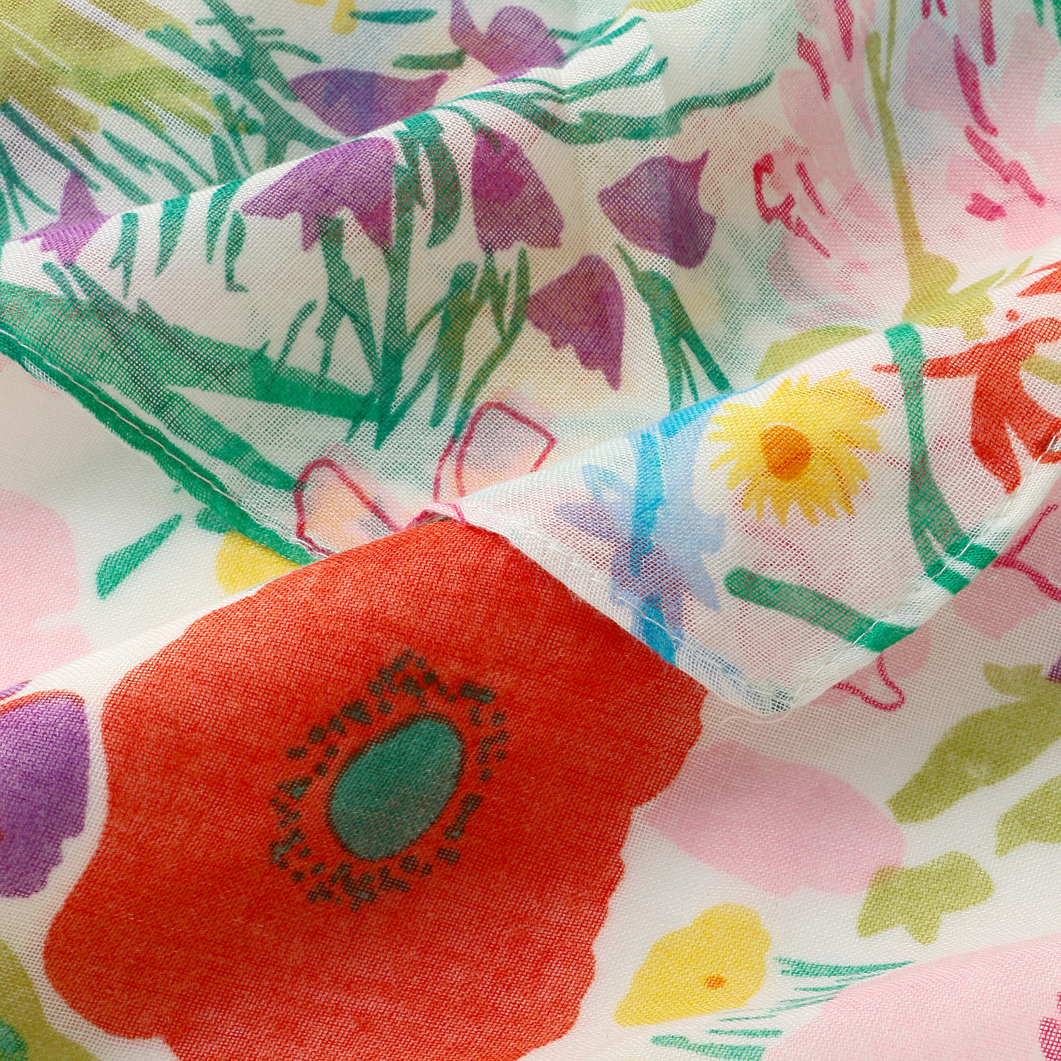 花柄プリントストール - 画像6