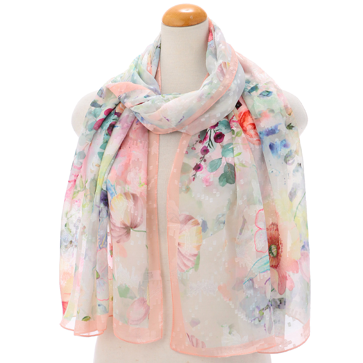 シルキータッチプリントストール - 画像4