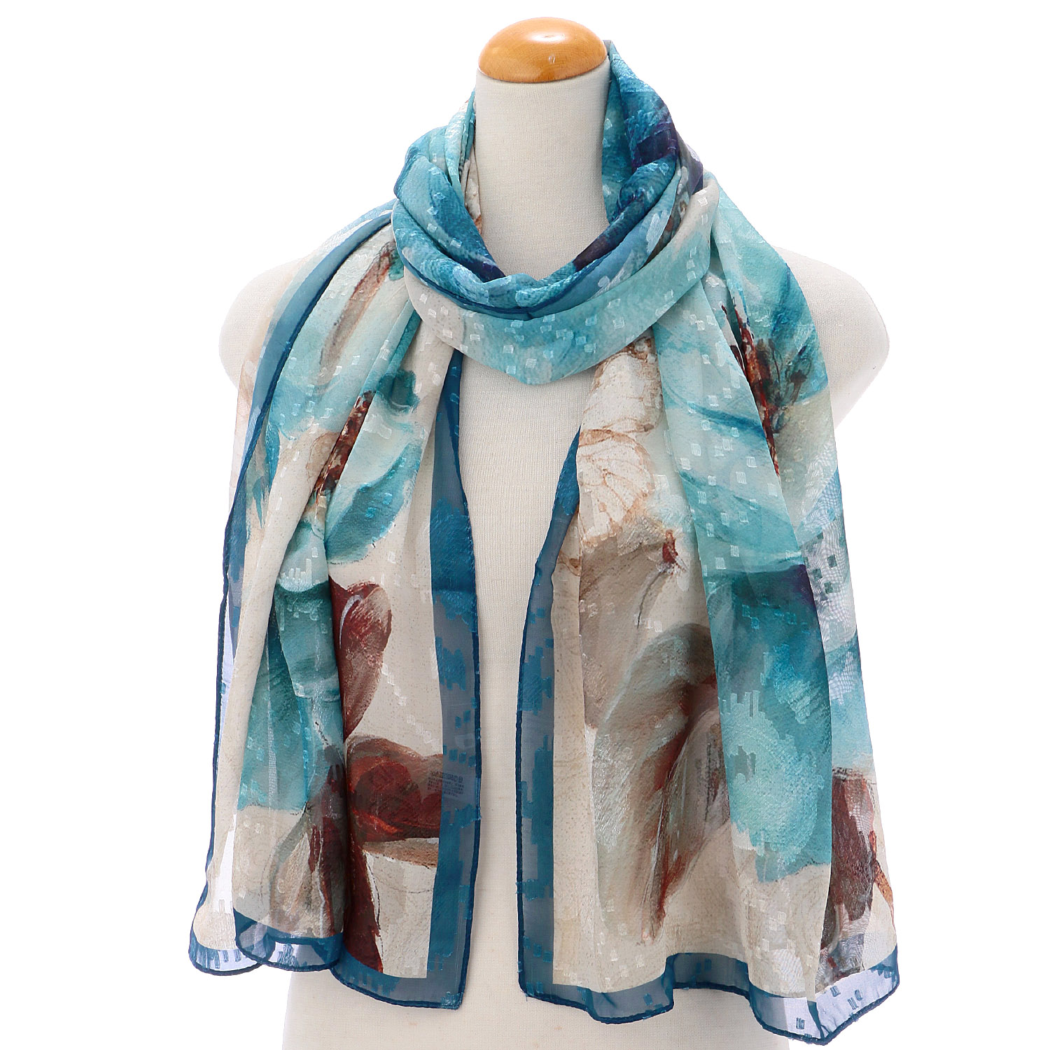 シルキータッチプリントストール - 画像10