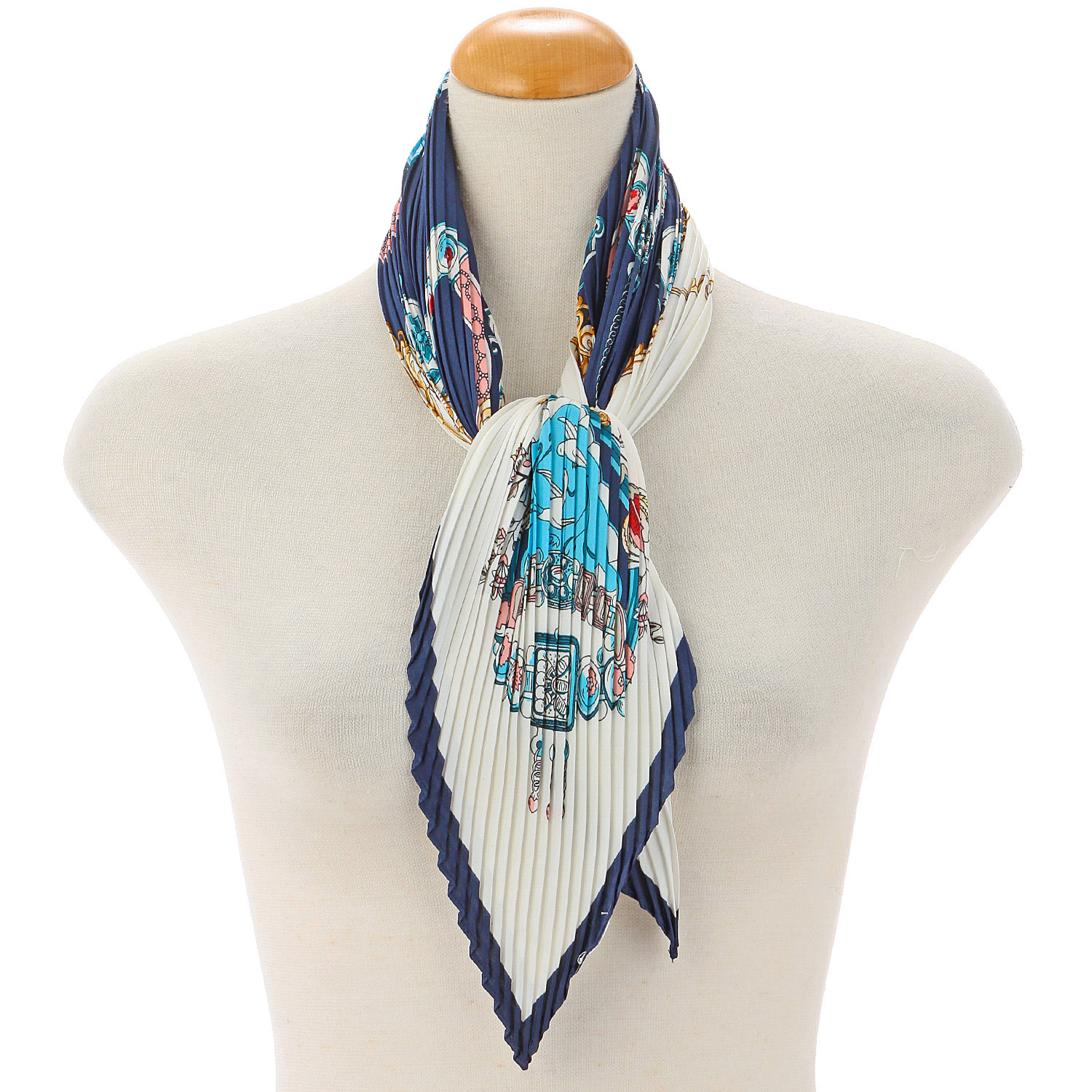 【グリーン終了】プリーツスカーフ クラシック - 画像5