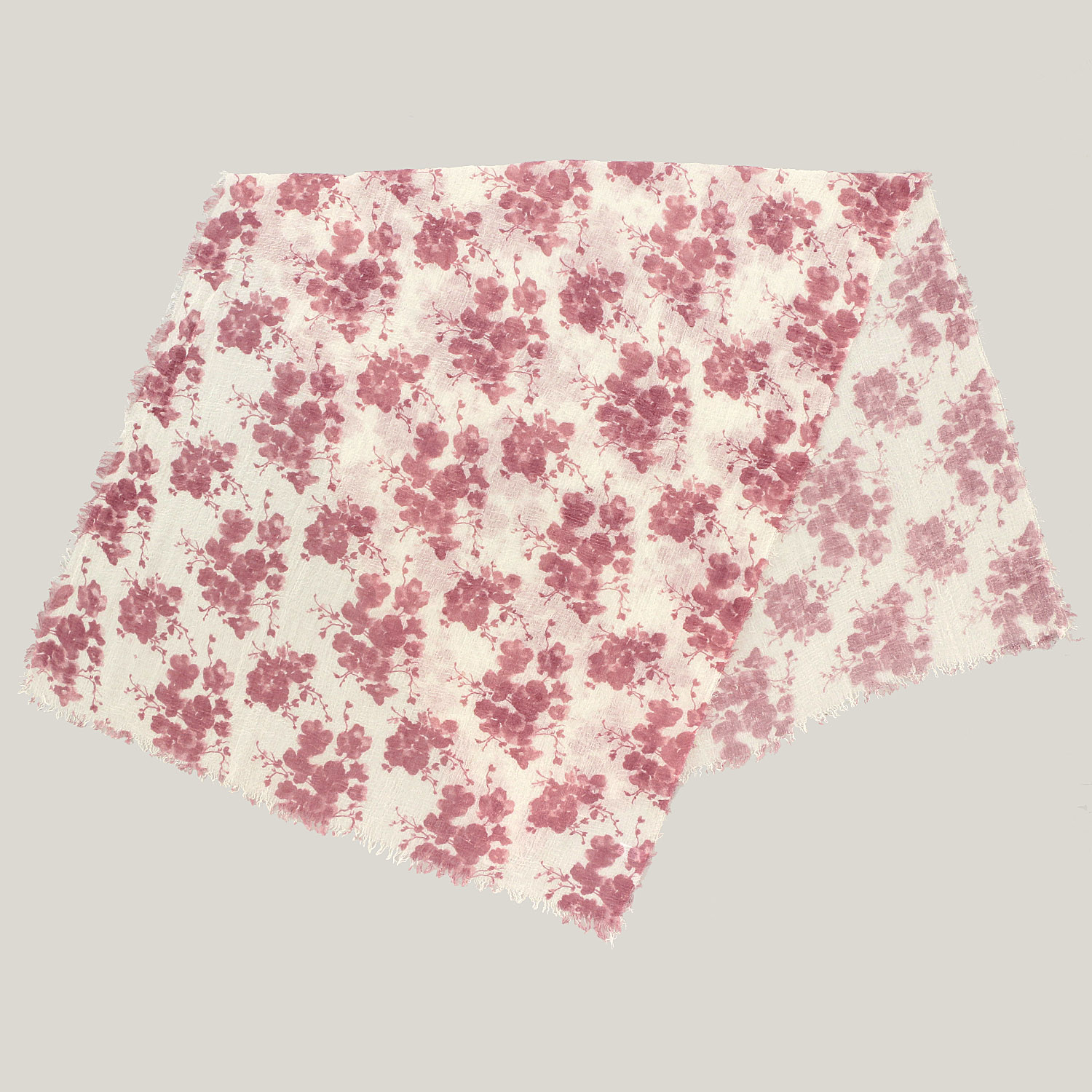 花柄ガーゼタッチストール - 画像4