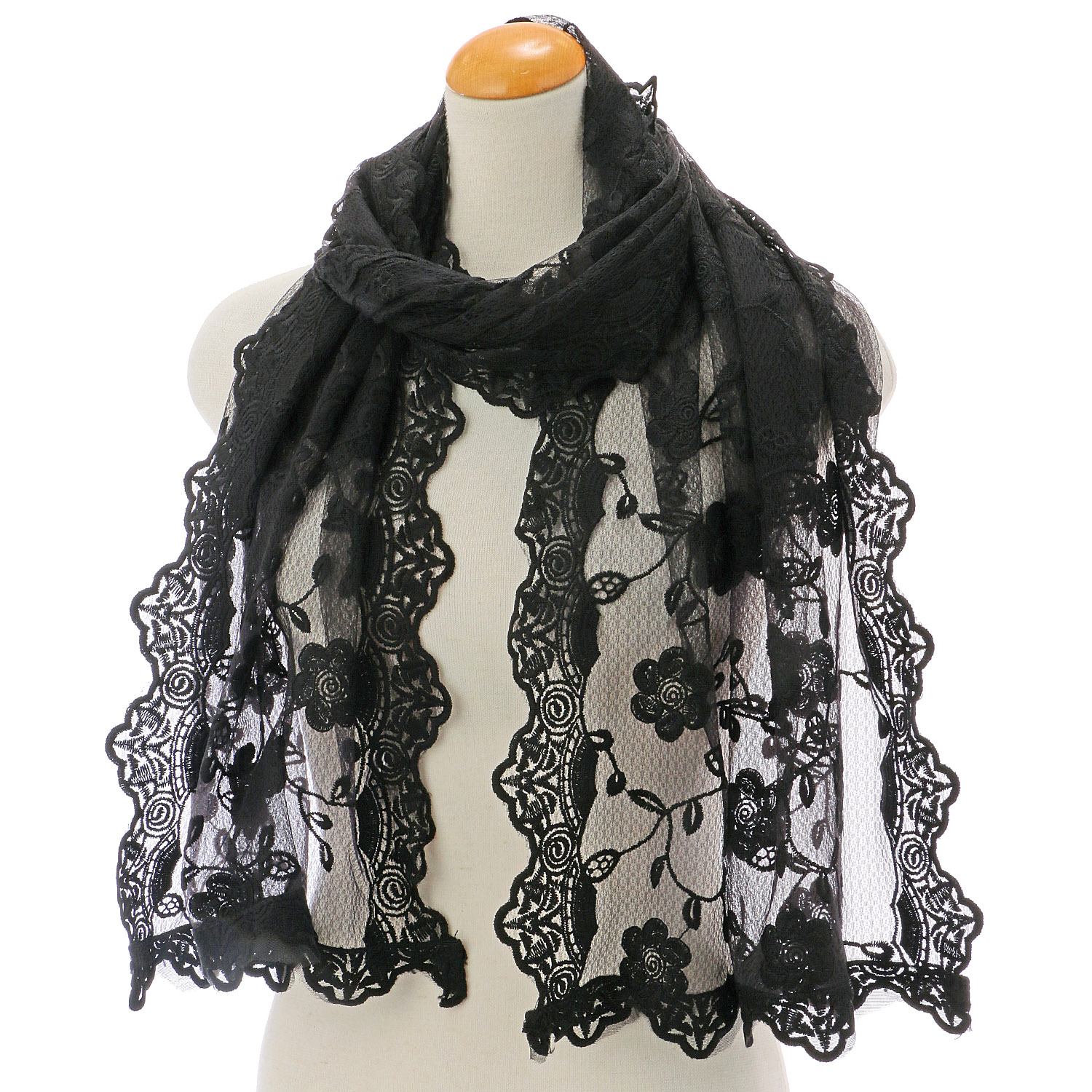 チュールレースストール - 画像3