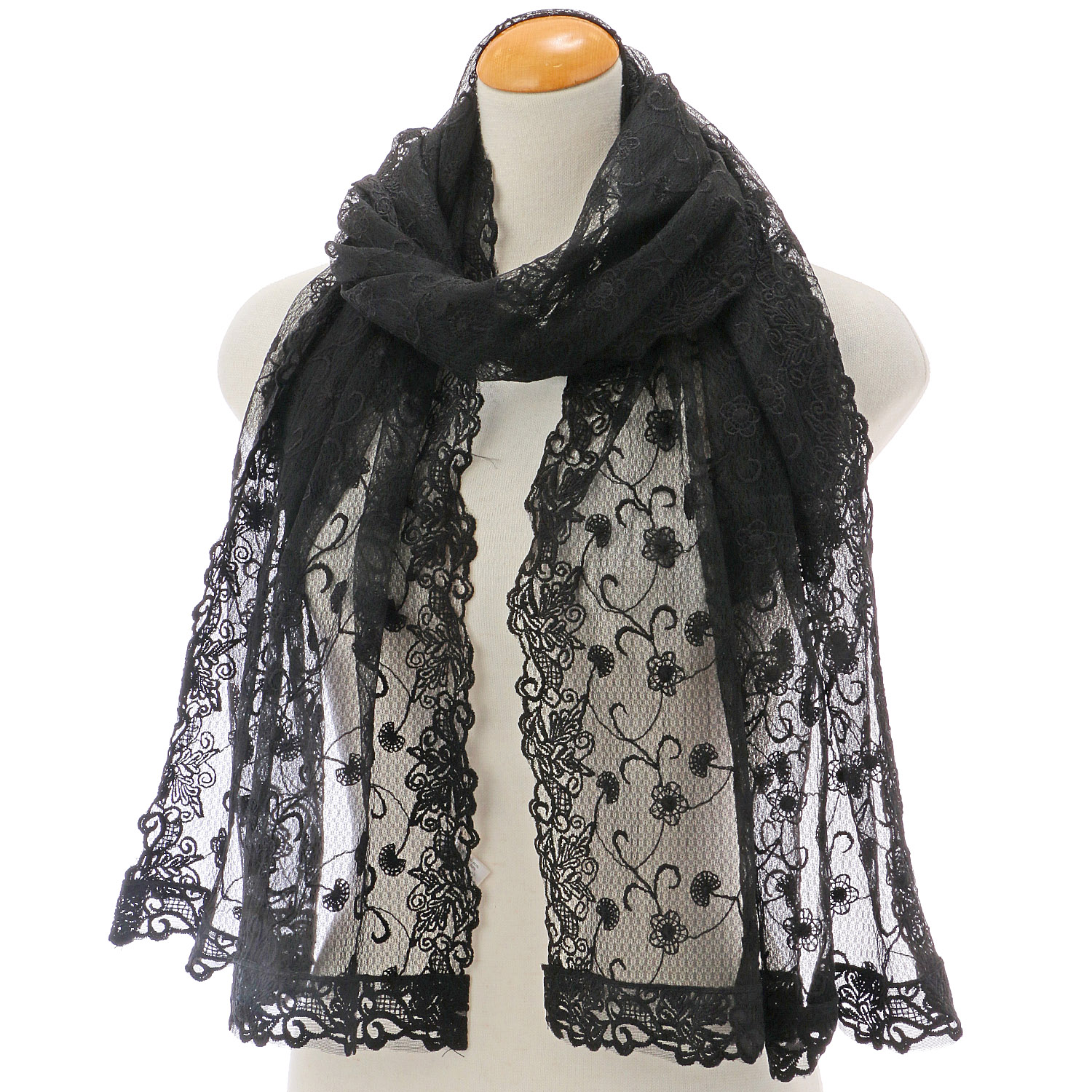 チュールレースストール - 画像2