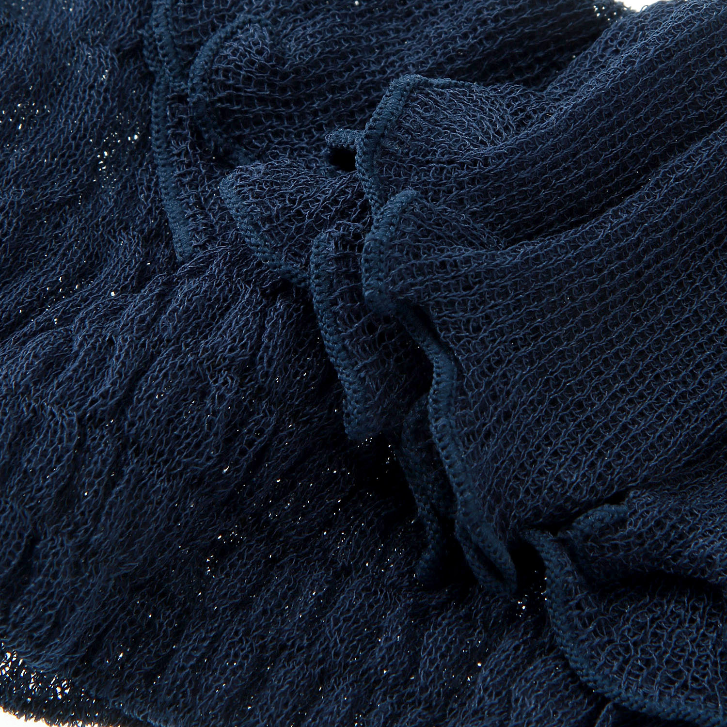 日本製 ネックカバー無地 春夏素材 - 画像7