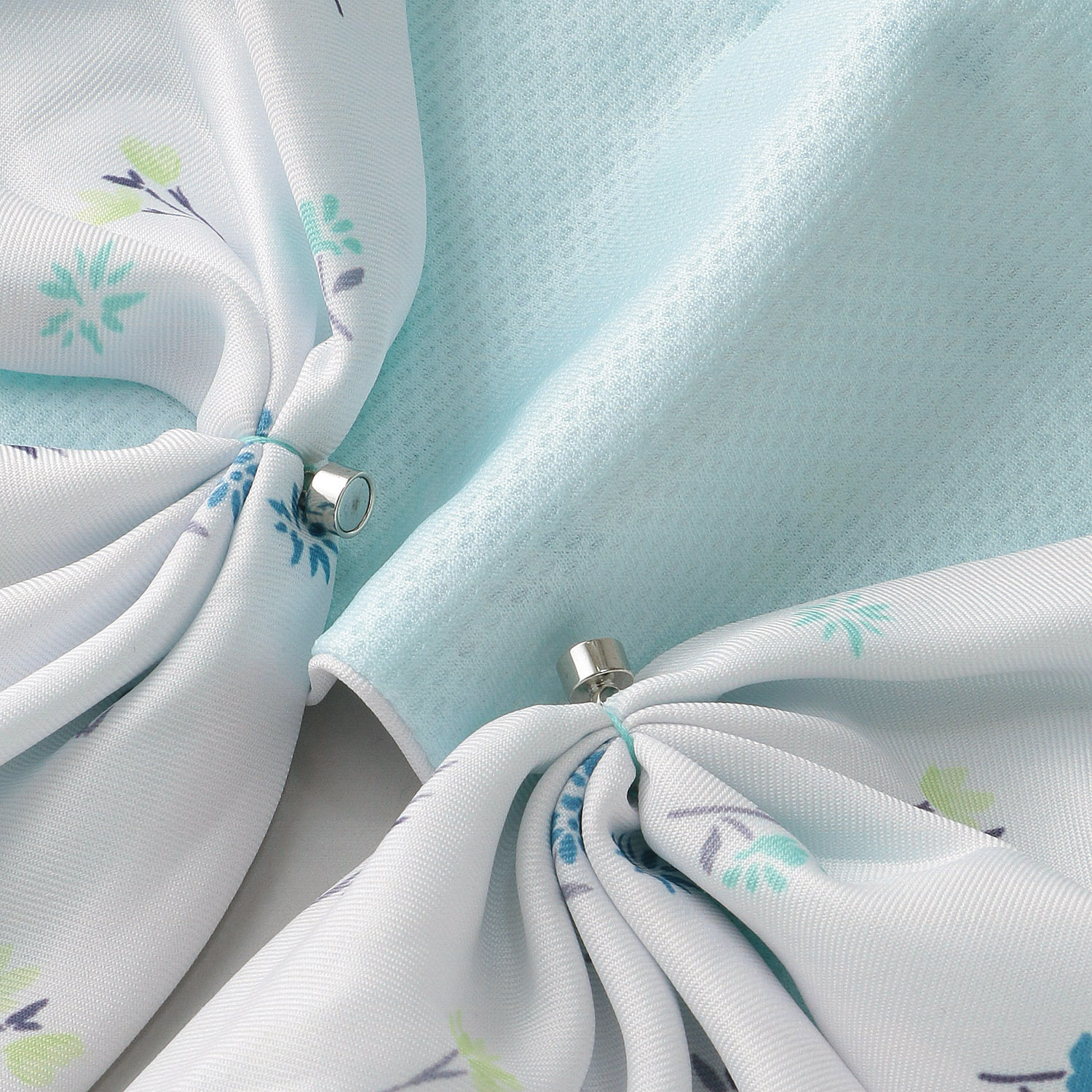 ひんやりワンタッチスカーフ 花柄 - 画像5