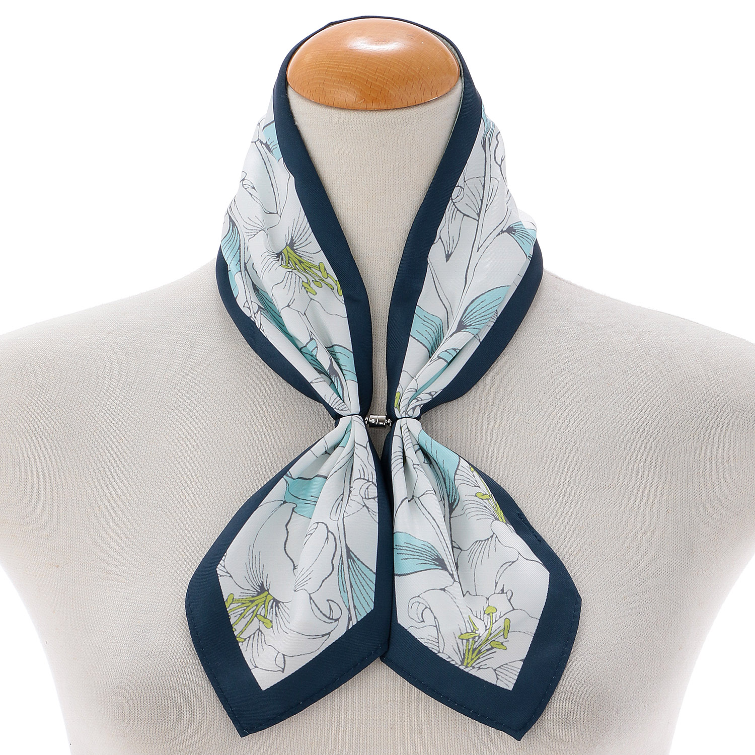 ひんやりワンタッチスカーフ ラインリリー - 画像4