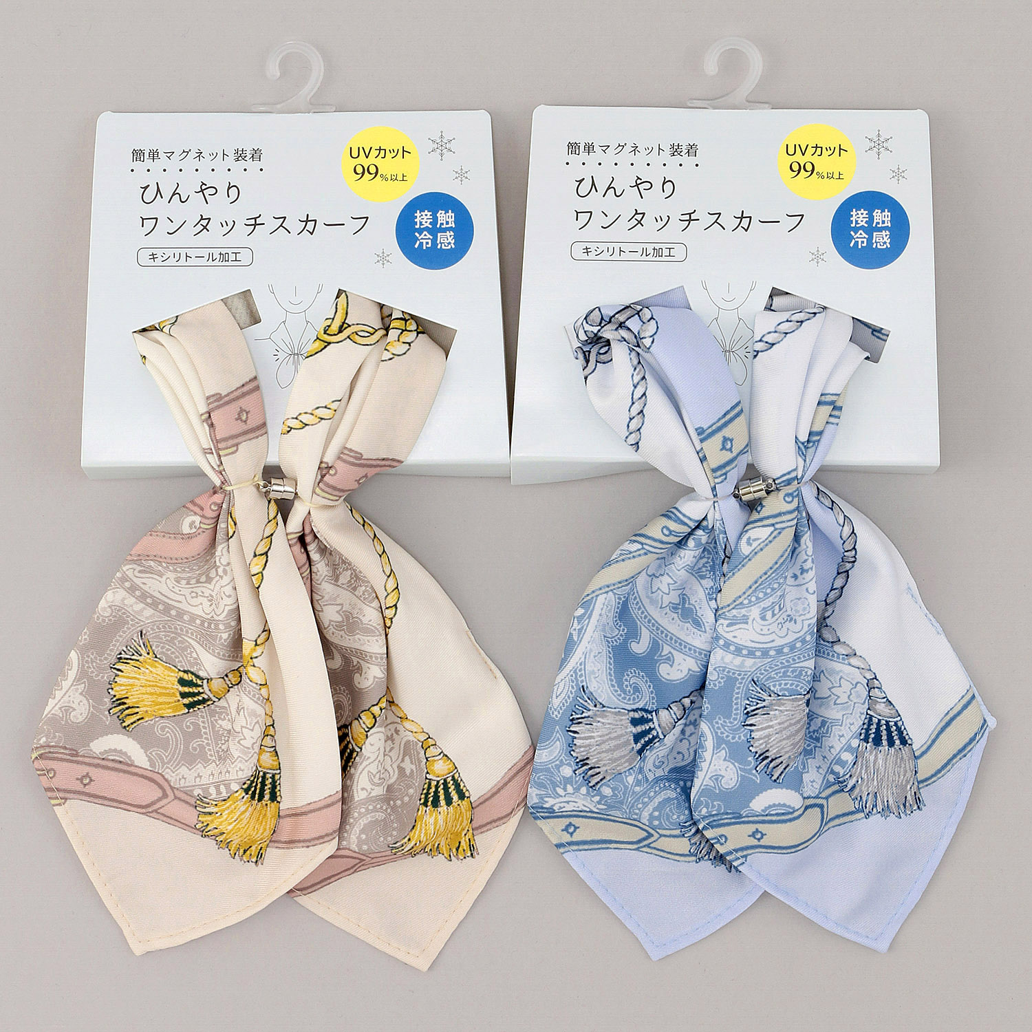 ひんやりワンタッチスカーフ ベルト