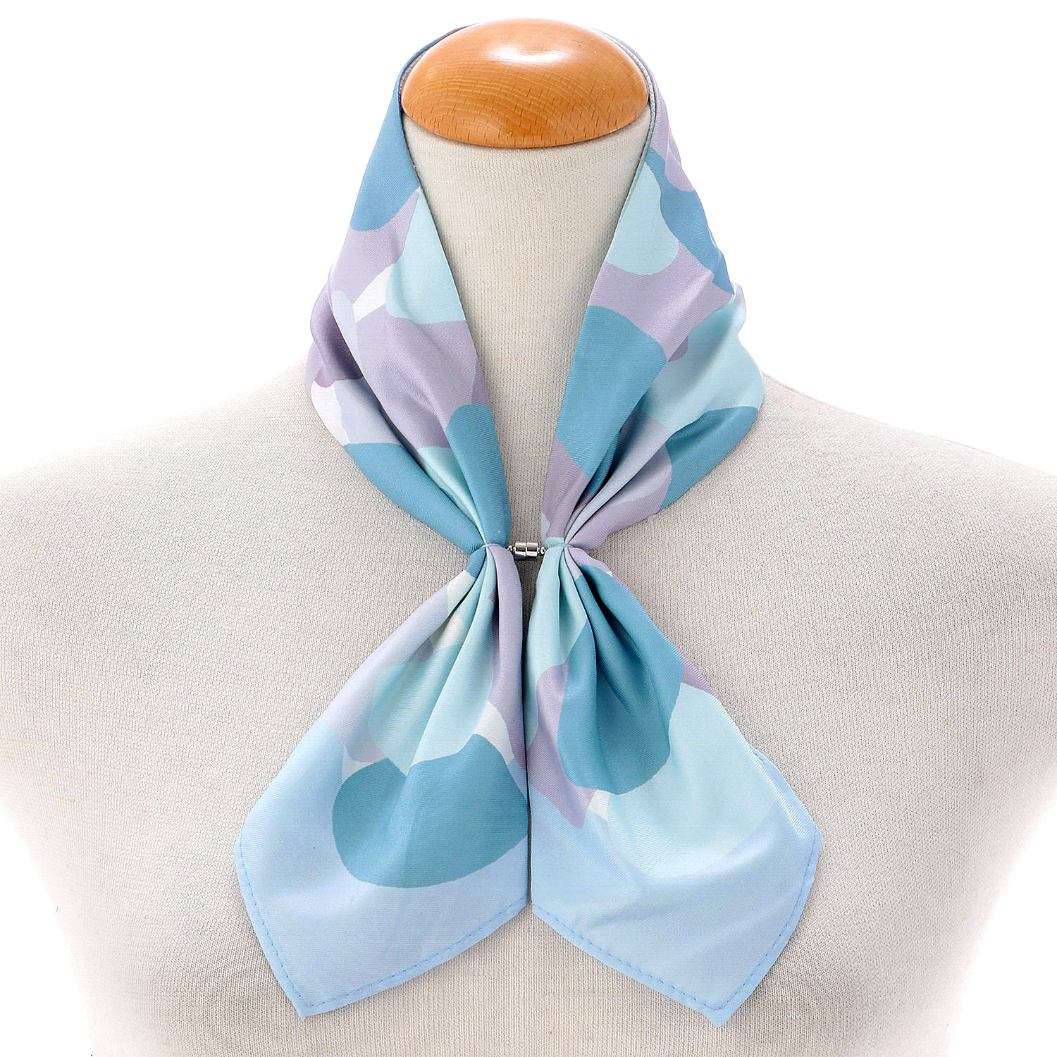 ひんやりワンタッチスカーフ レイヤーストーン - 画像4