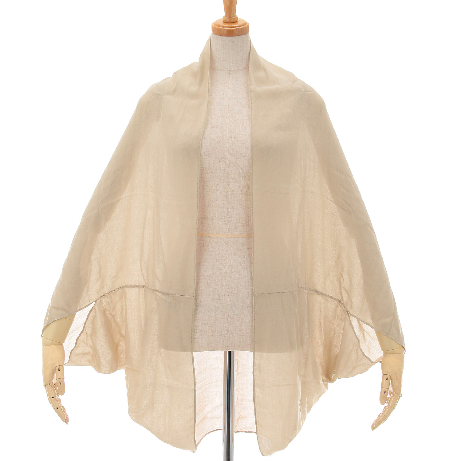 【サックス、パープル終了】パッケージ入り 3WAYボレロストール - 画像3