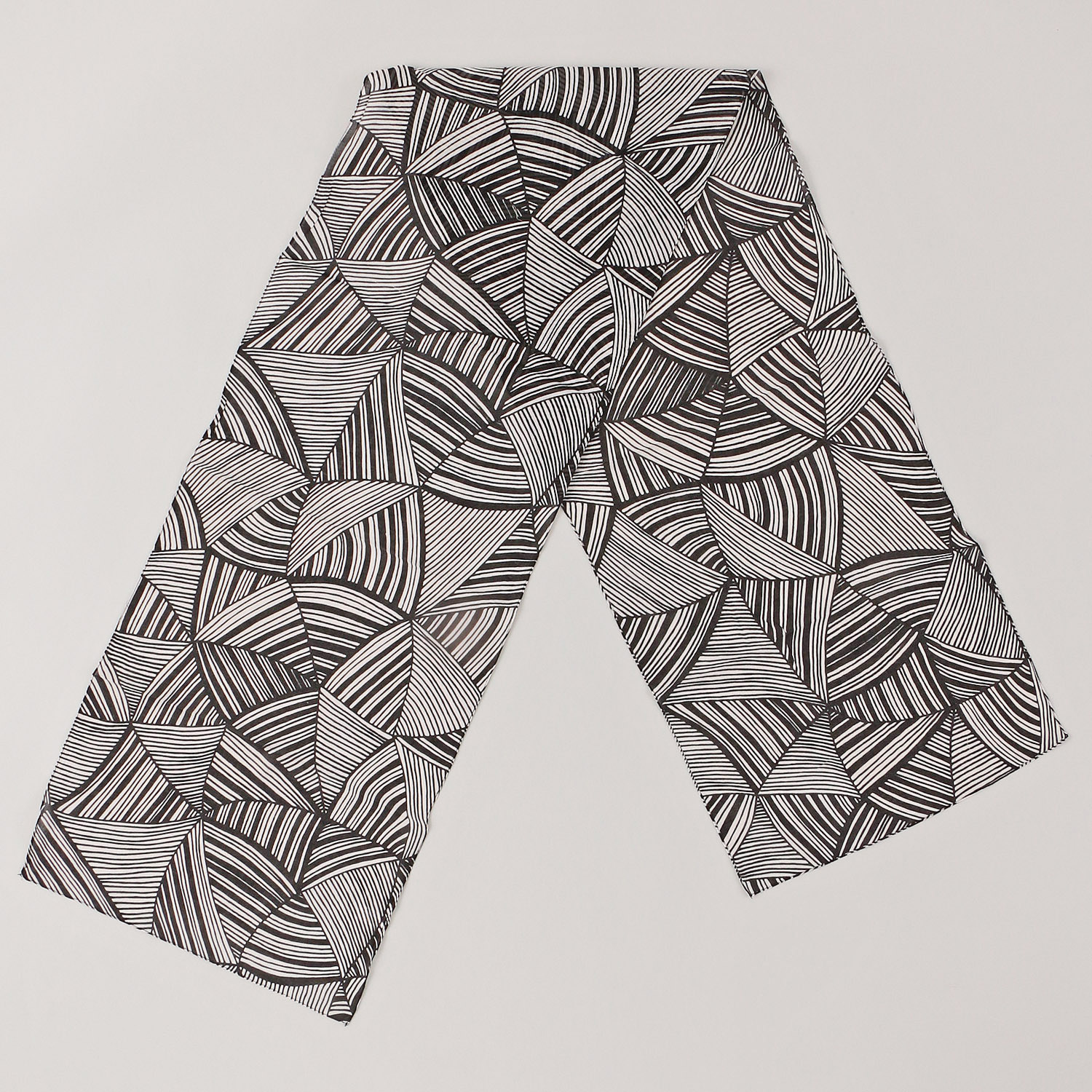 インド製 モノトーン柄プリントストール - 画像10