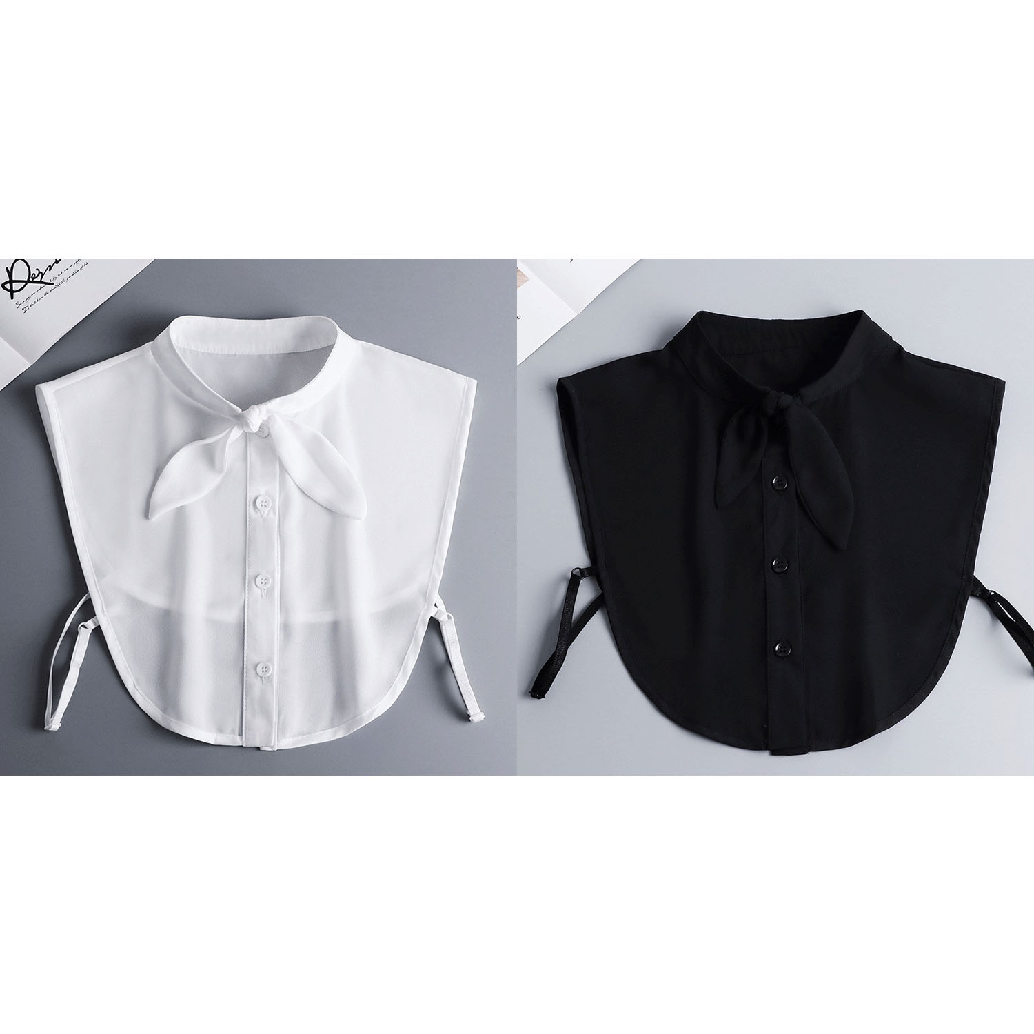 リボン付け襟 - 画像1