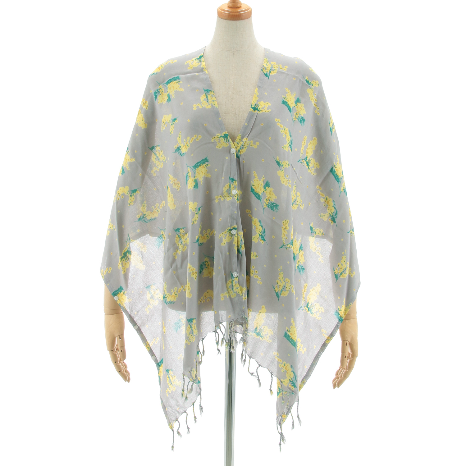 ミモザフルール3WAYストール - 画像2