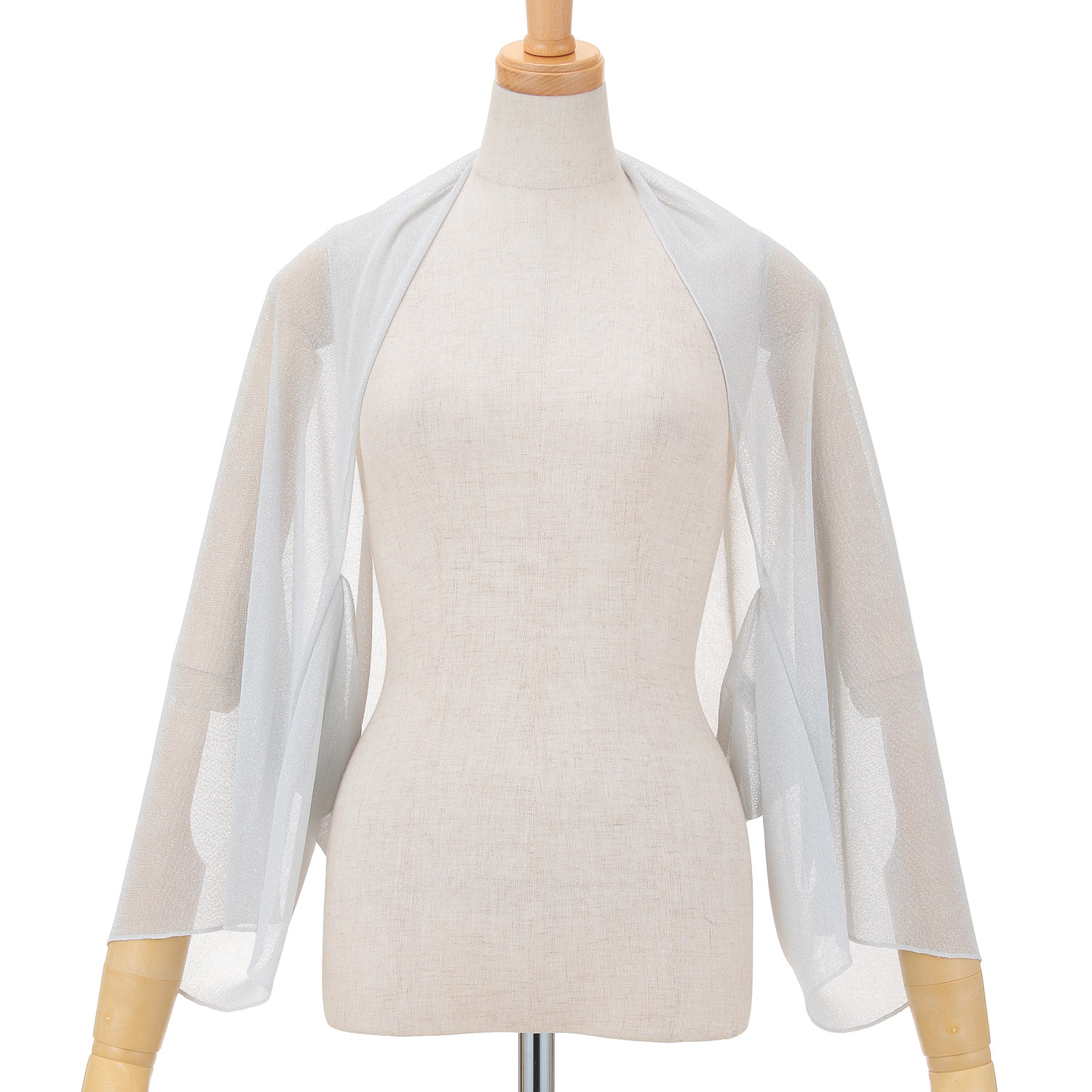 ラメケープボレロストール - 画像1