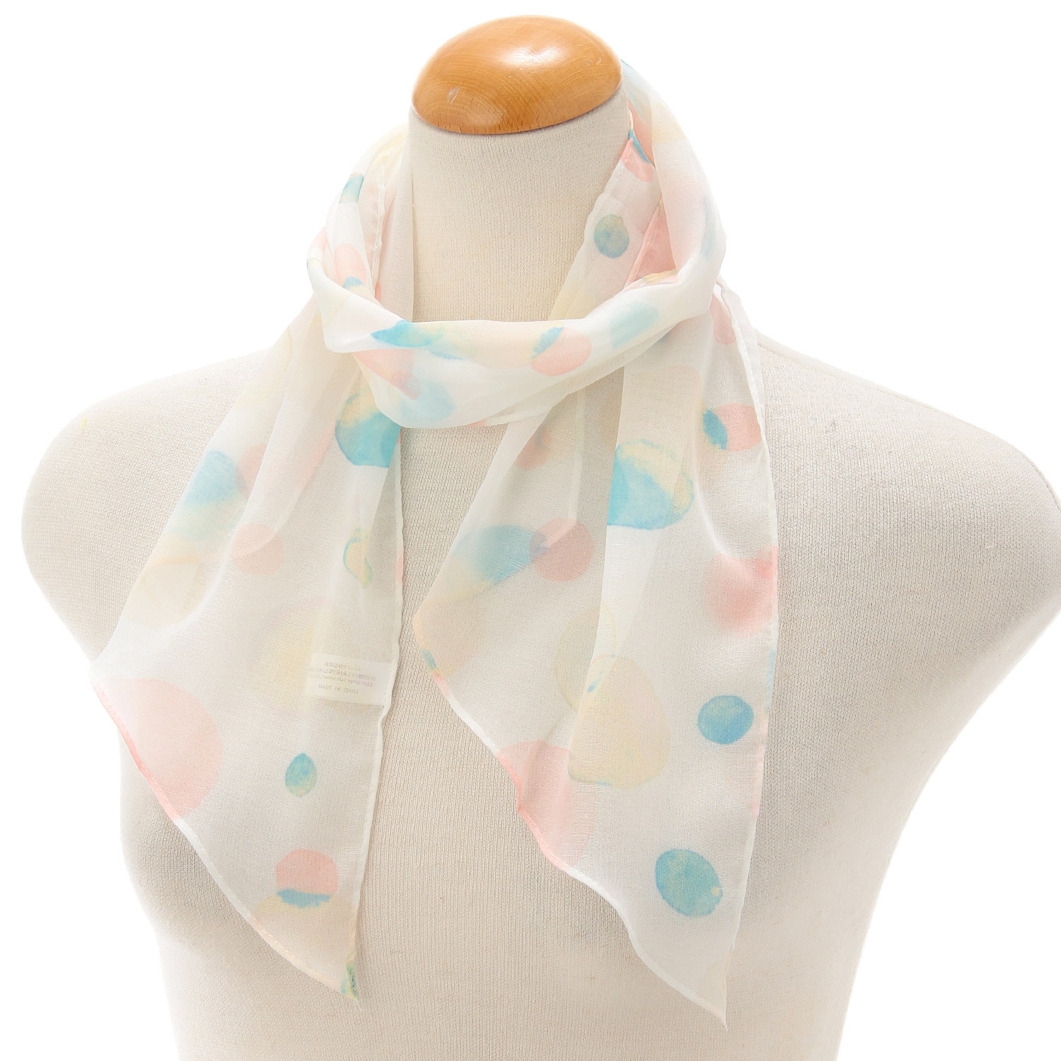 水玉剣先ストール - 画像1