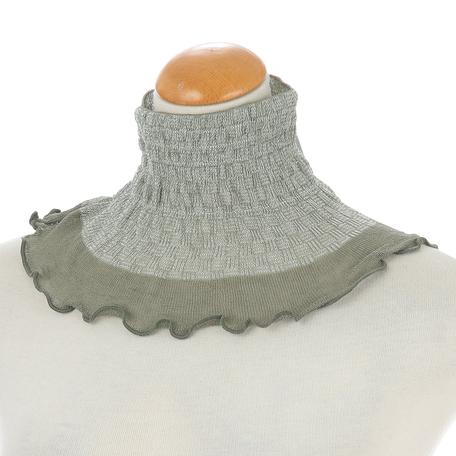 日本製ネックカバー算木 春夏素材 - 画像2