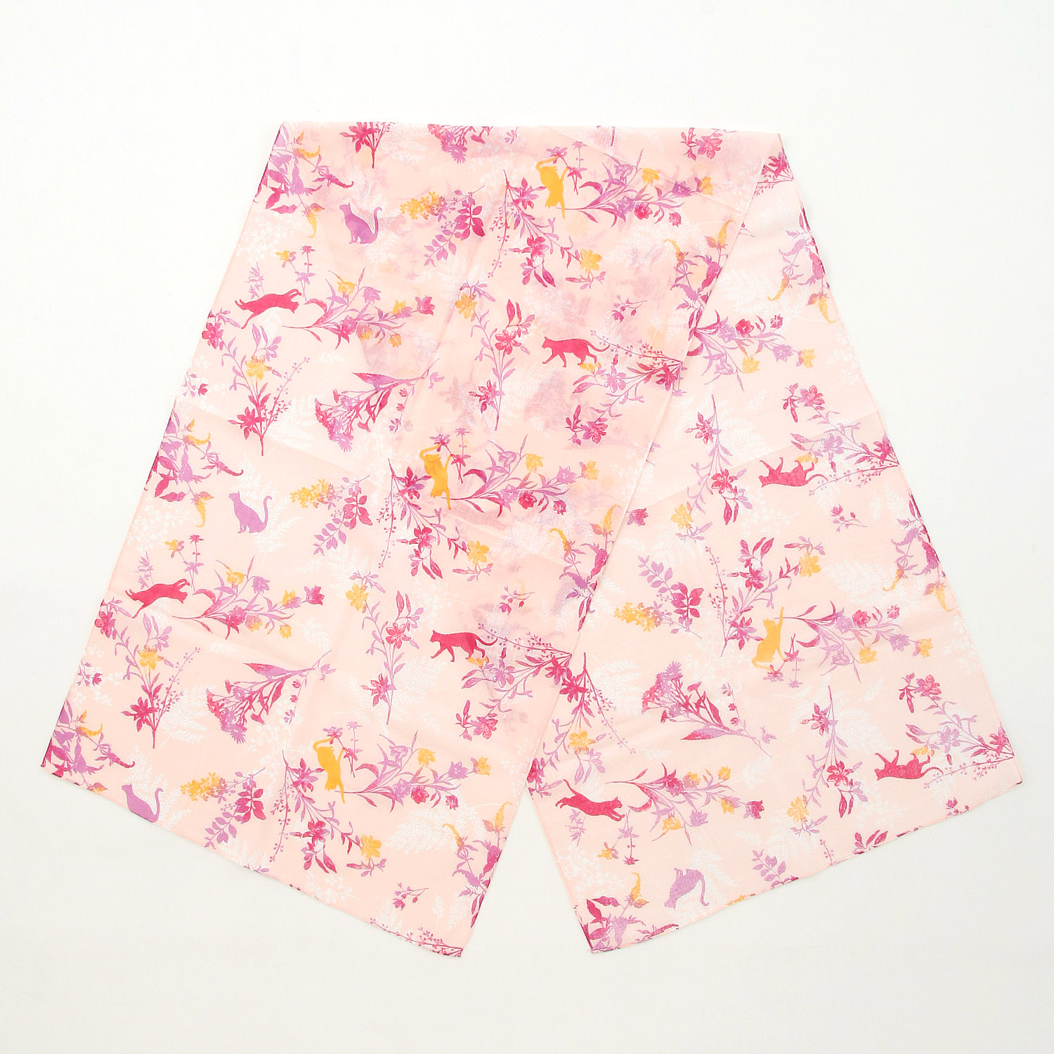 日本製 ガーゼチーフ キャット - 画像2