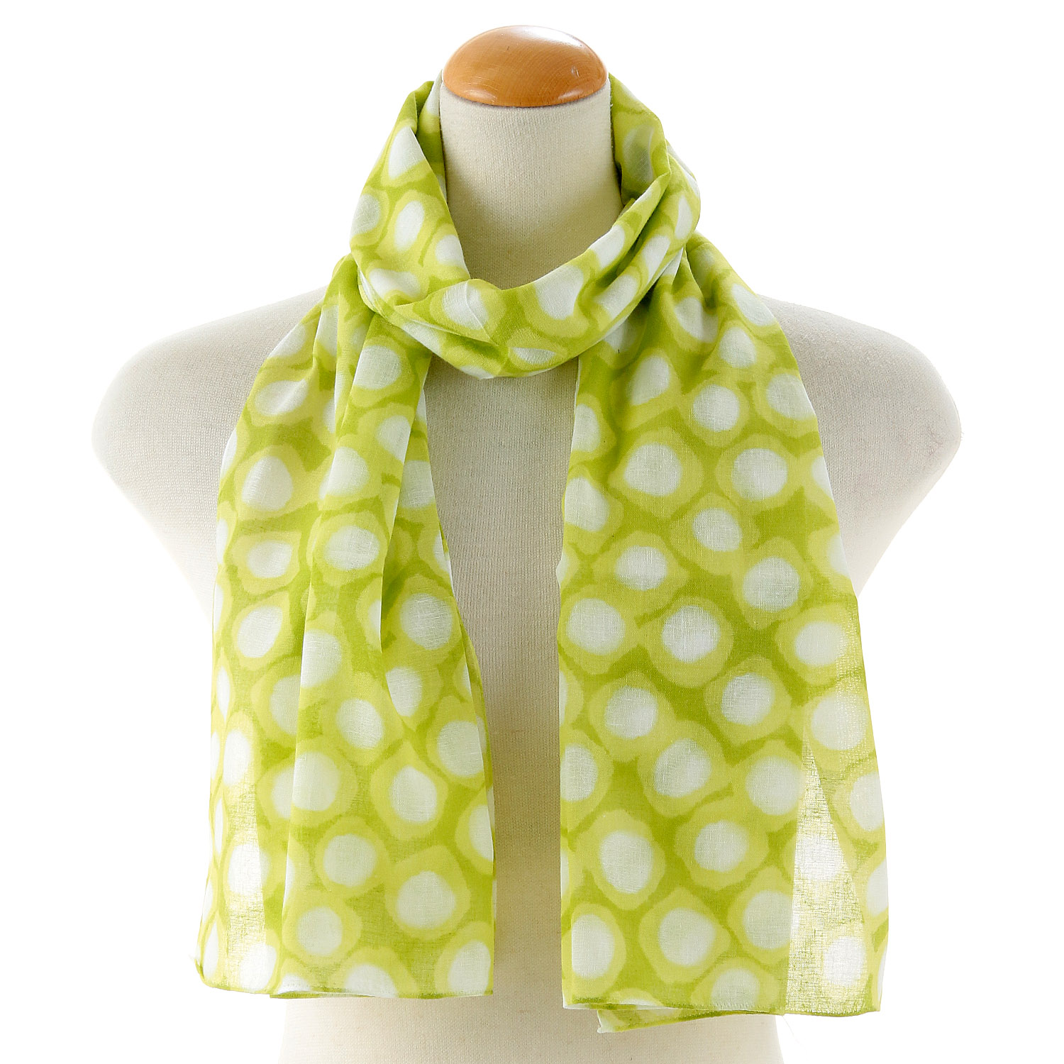 日本製 ガーゼチーフ ドット