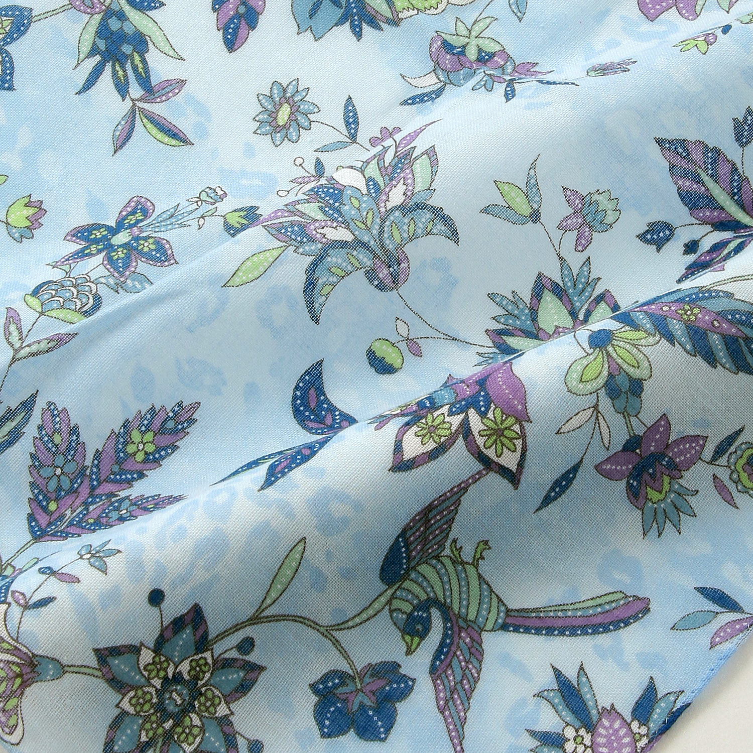 日本製 ガーゼチーフ 更紗 - 画像3