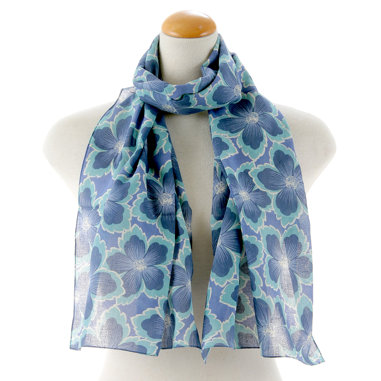 日本製 ガーゼチーフ 花卉（かき） - 画像2