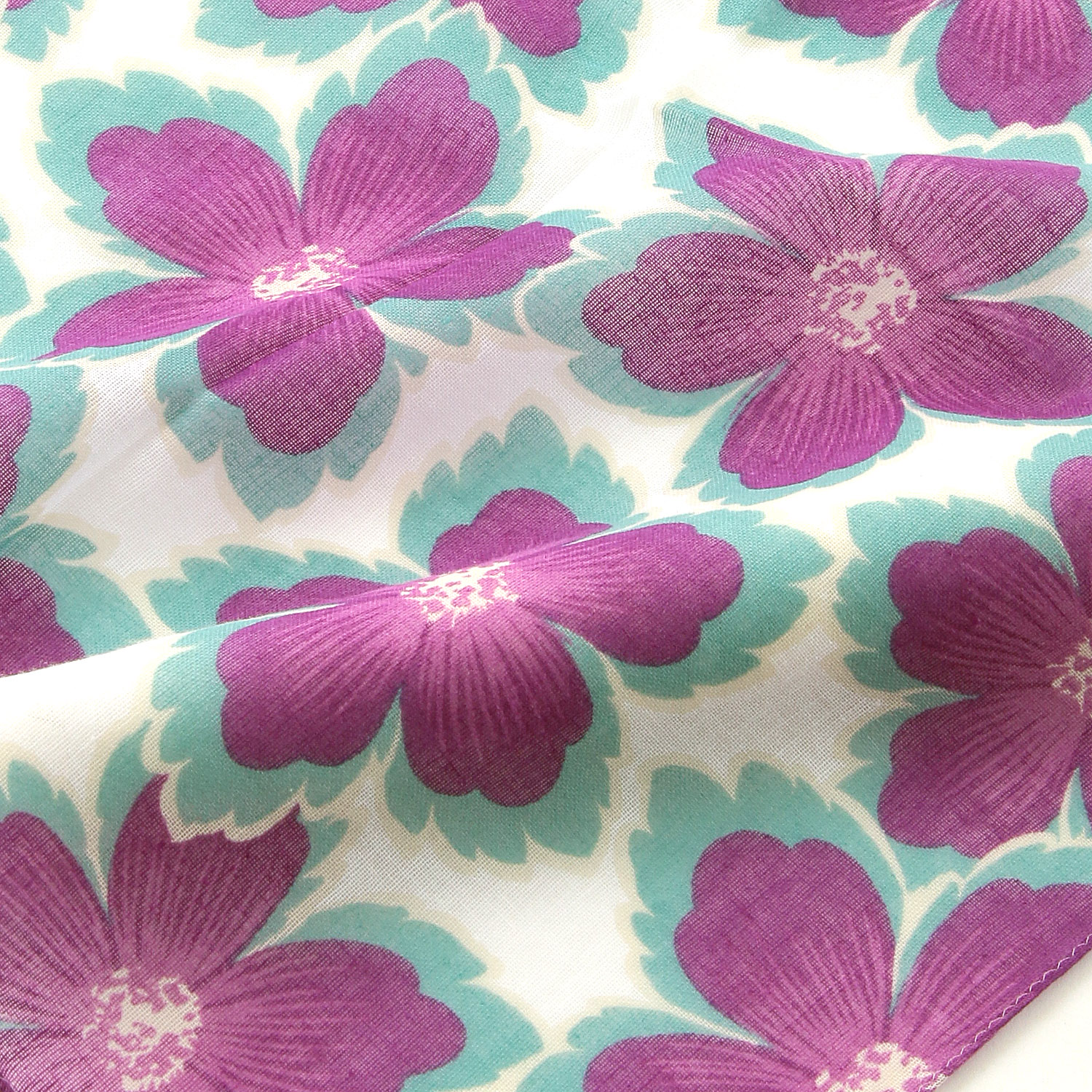 日本製 ガーゼチーフ 花卉（かき） - 画像5