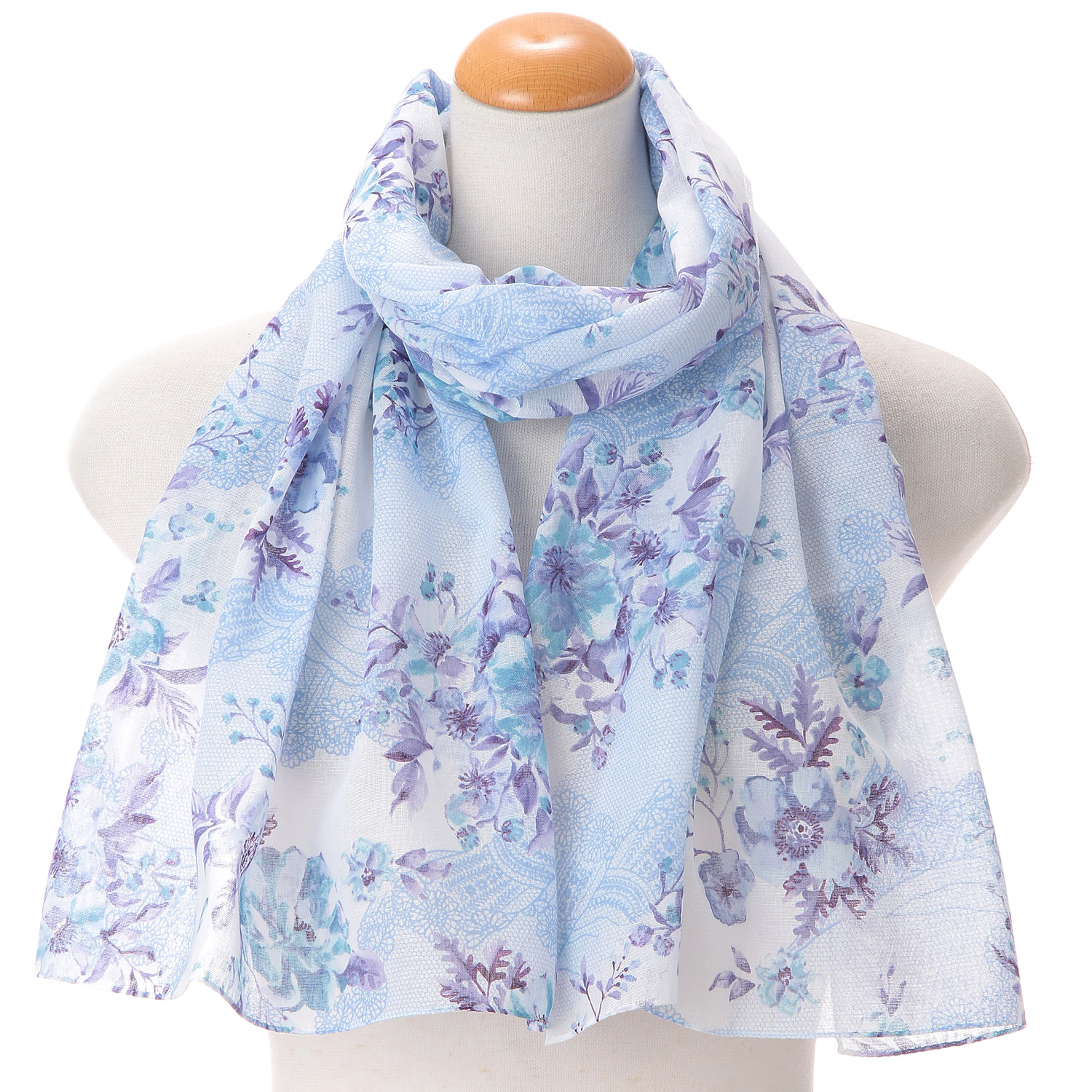 日本製 ガーゼチーフ フラワーレース - 画像5