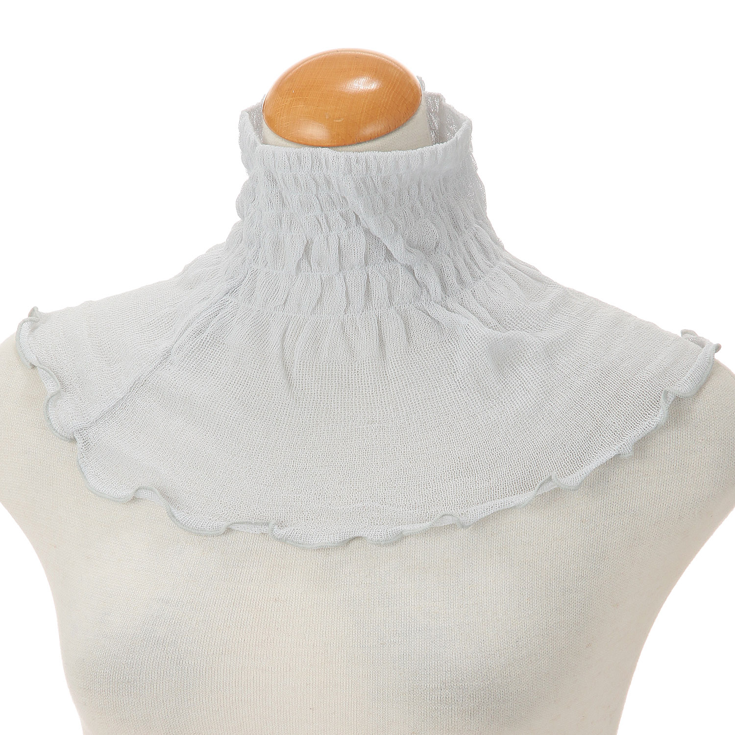 日本製 ロングネックカバ－無地 春夏素材 - 画像2