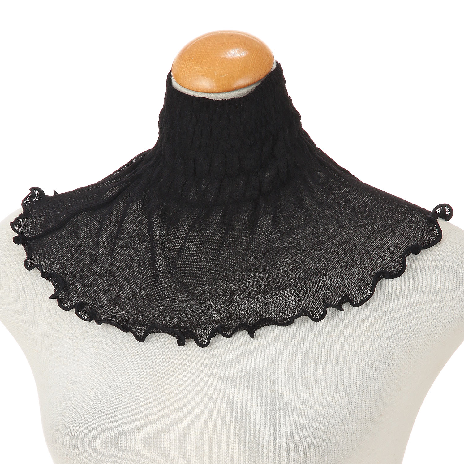 日本製 ロングネックカバ－無地 春夏素材 - 画像3